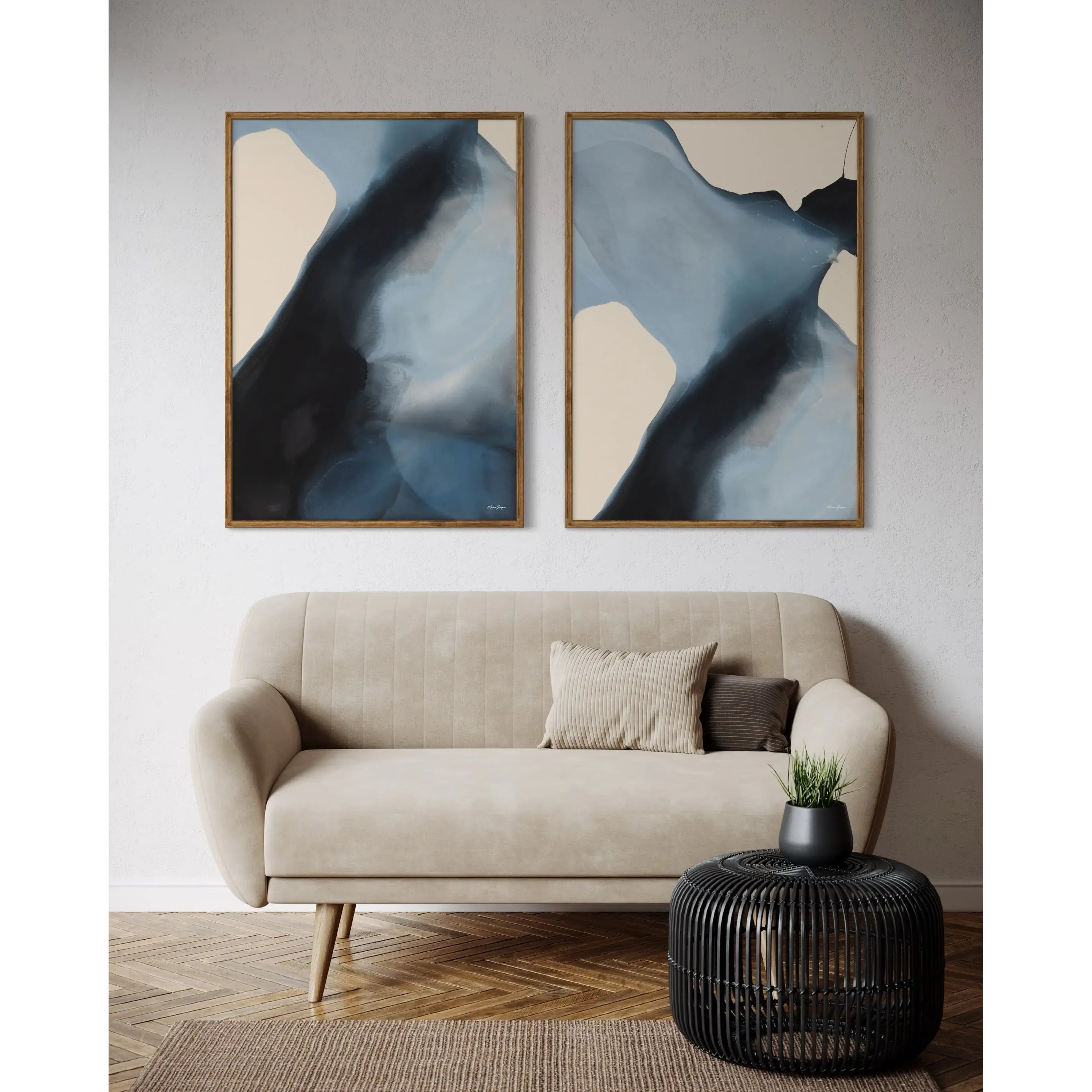 Wabi Sabi 02, Kunstprint Malene Georgsen