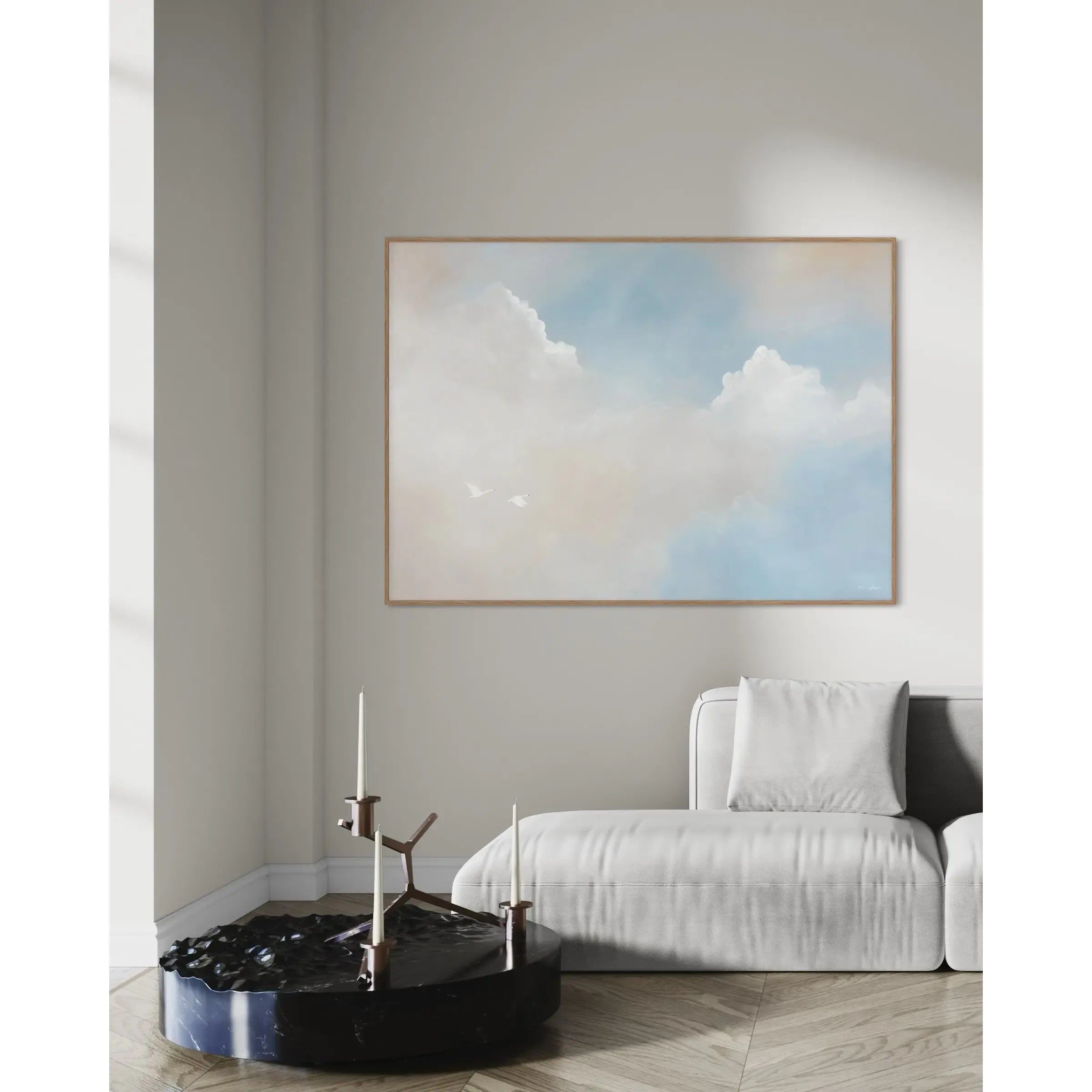 Blue Heaven, Kunstprint Malene Georgsen