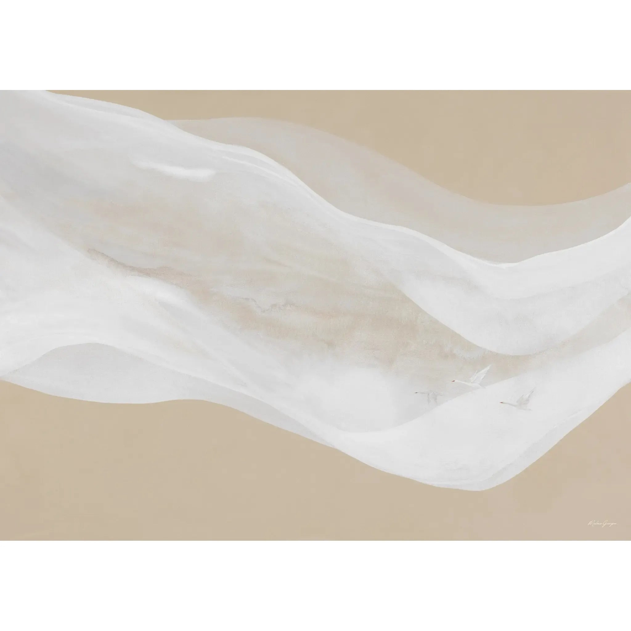 The Future Is Soft No. 2, Kunstprint Malene Georgsen