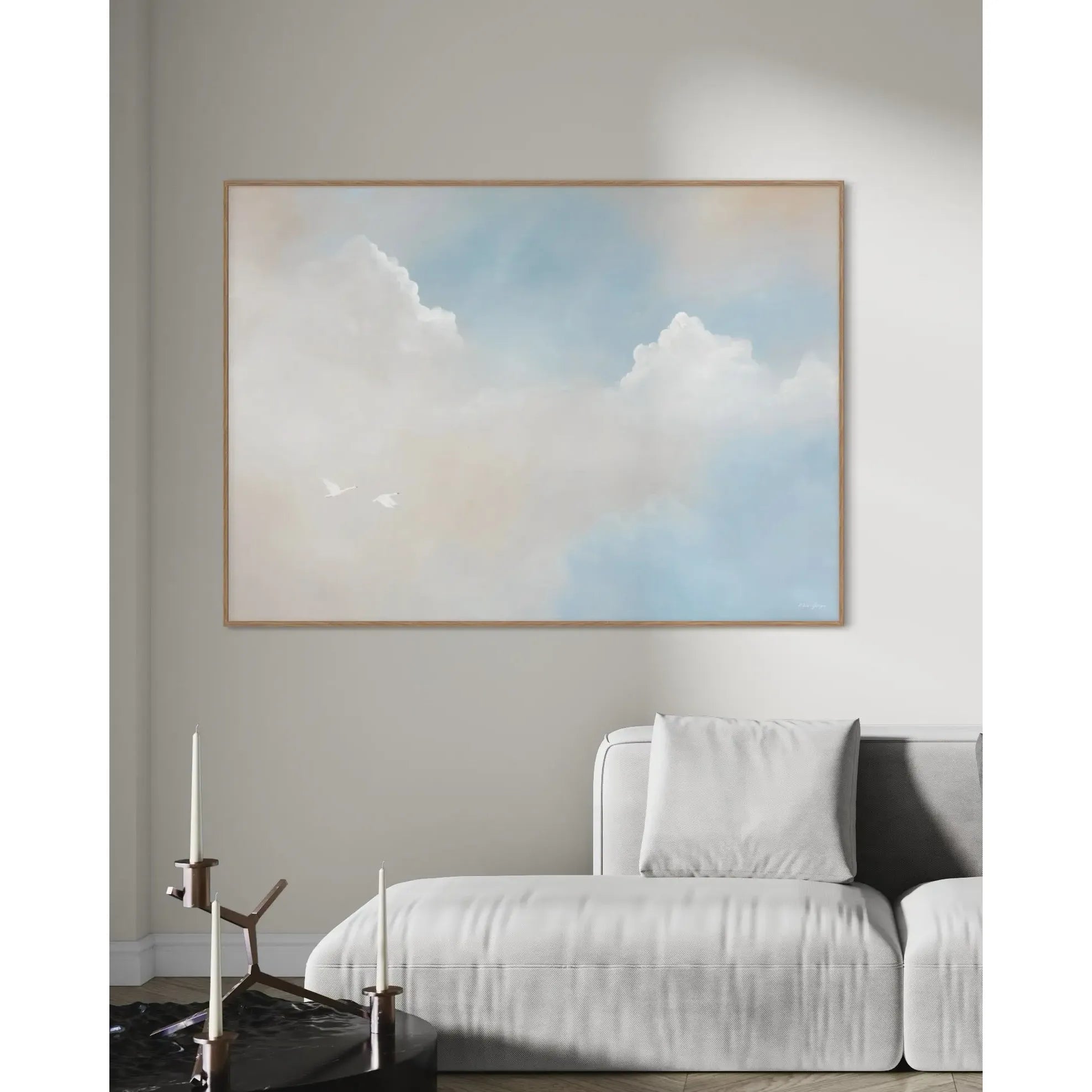 Blue Heaven, Kunstprint Malene Georgsen