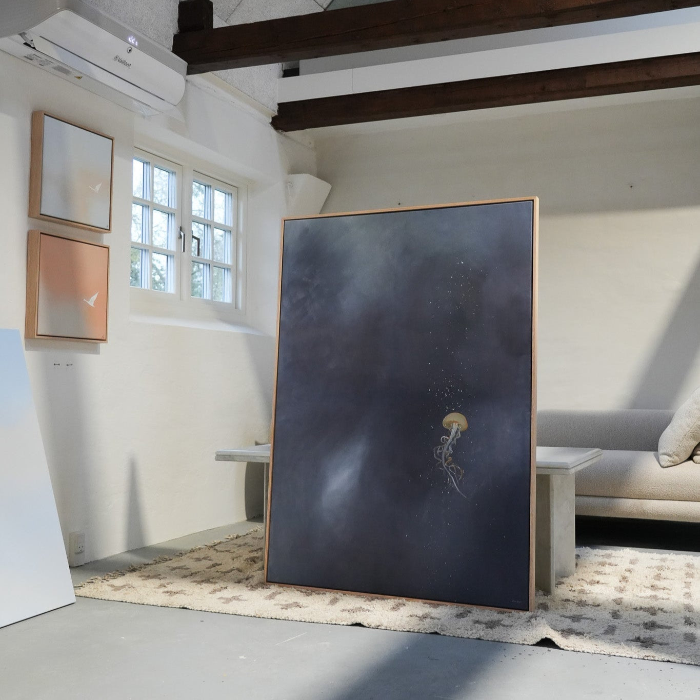 Visible Invisible, Lærredstryk Malene Georgsen