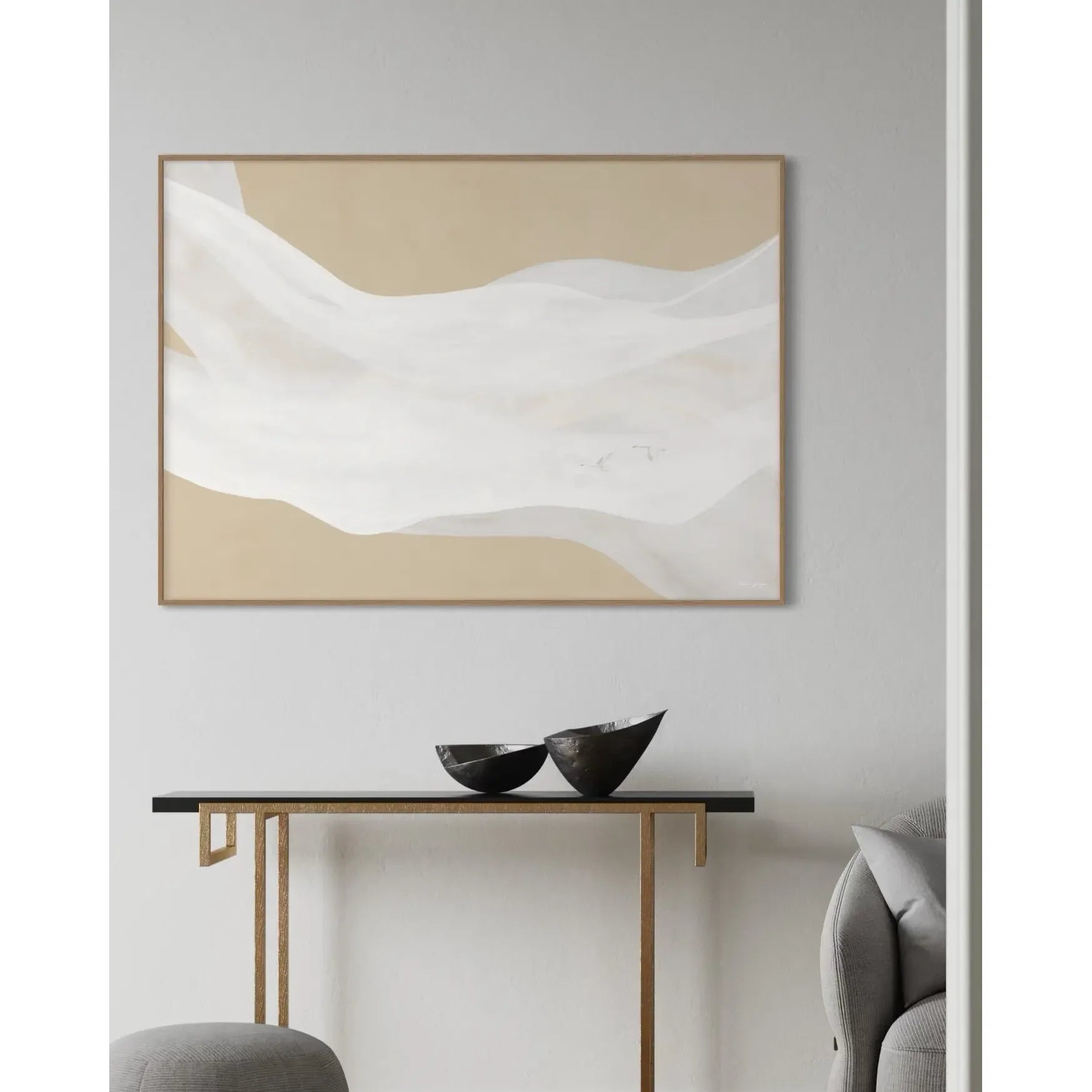 The Future Is Soft No. 1, Kunstprint Malene Georgsen
