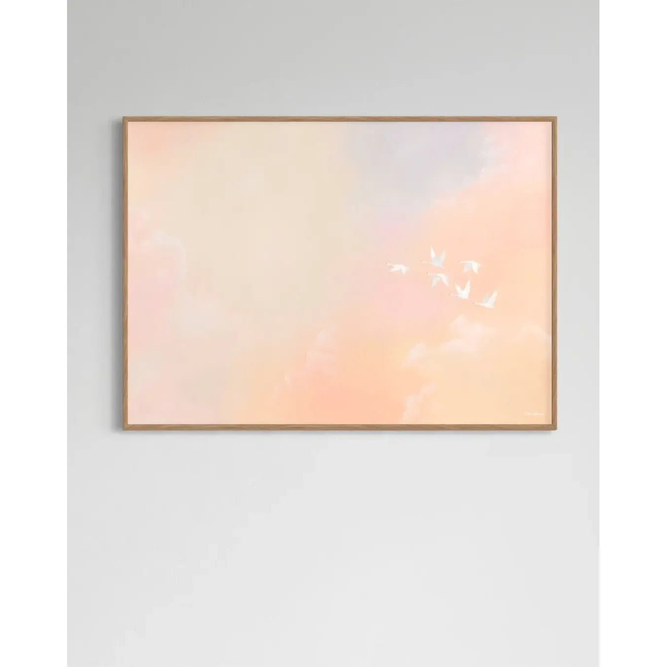 Glow Of The Sunset, Kunsttryk Malene Georgsen