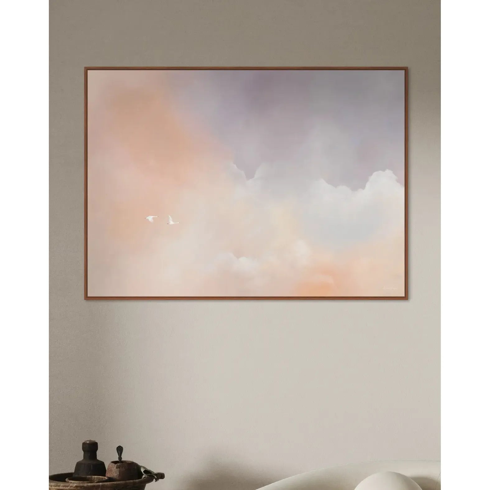 Magical Sunset Sky, Kunsttryk Malene Georgsen