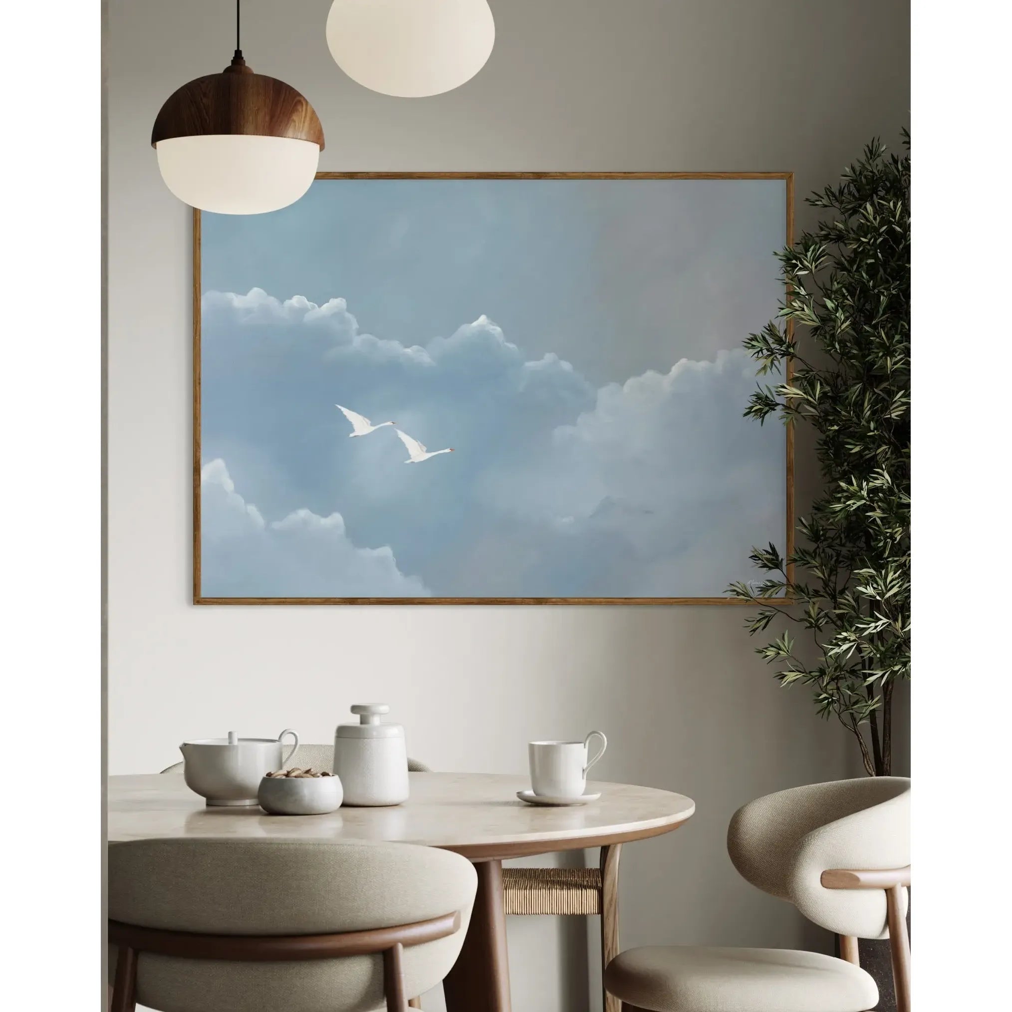 Scandi Heaven, Kunstprint Malene Georgsen