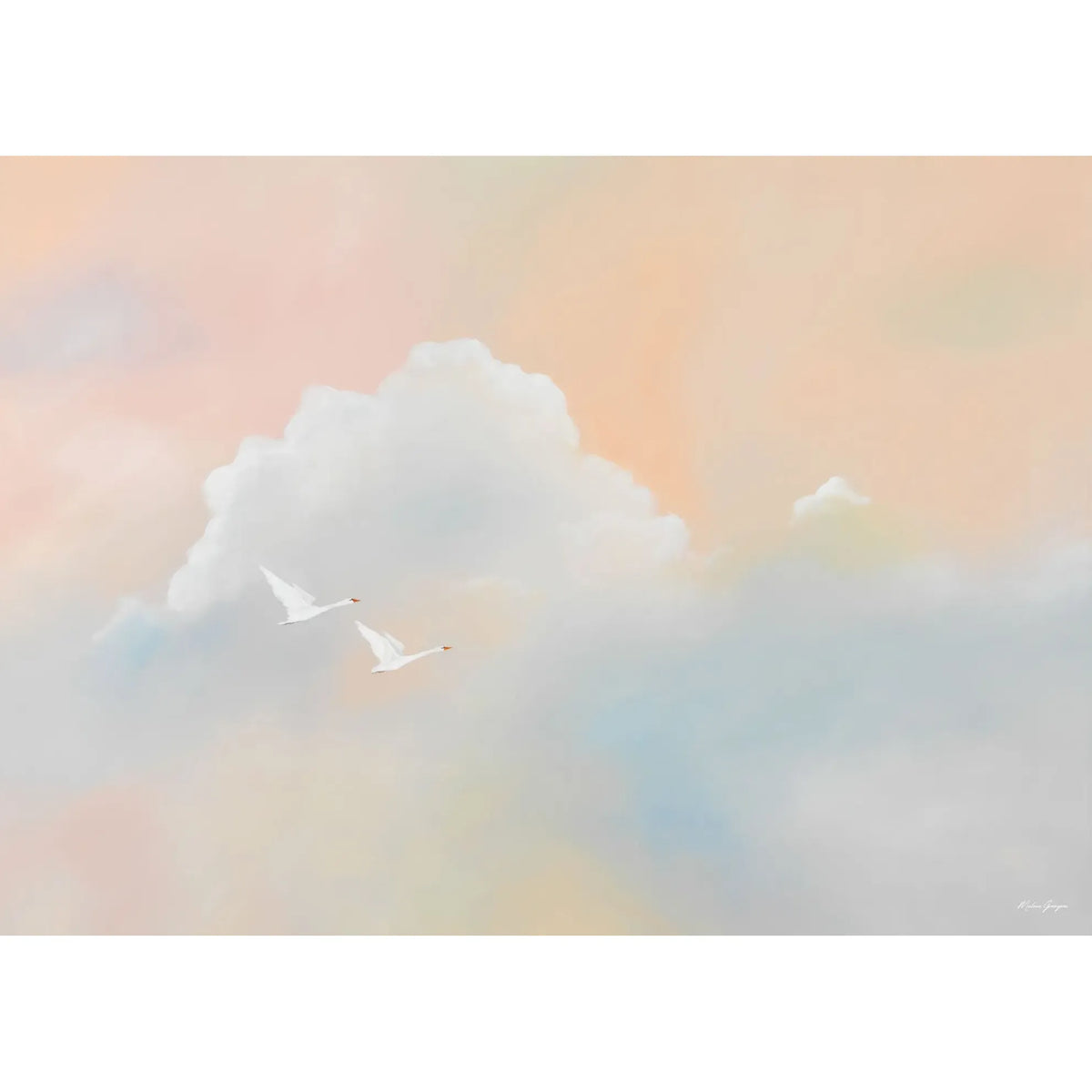 Colorful Sky, Kunstprint Malene Georgsen