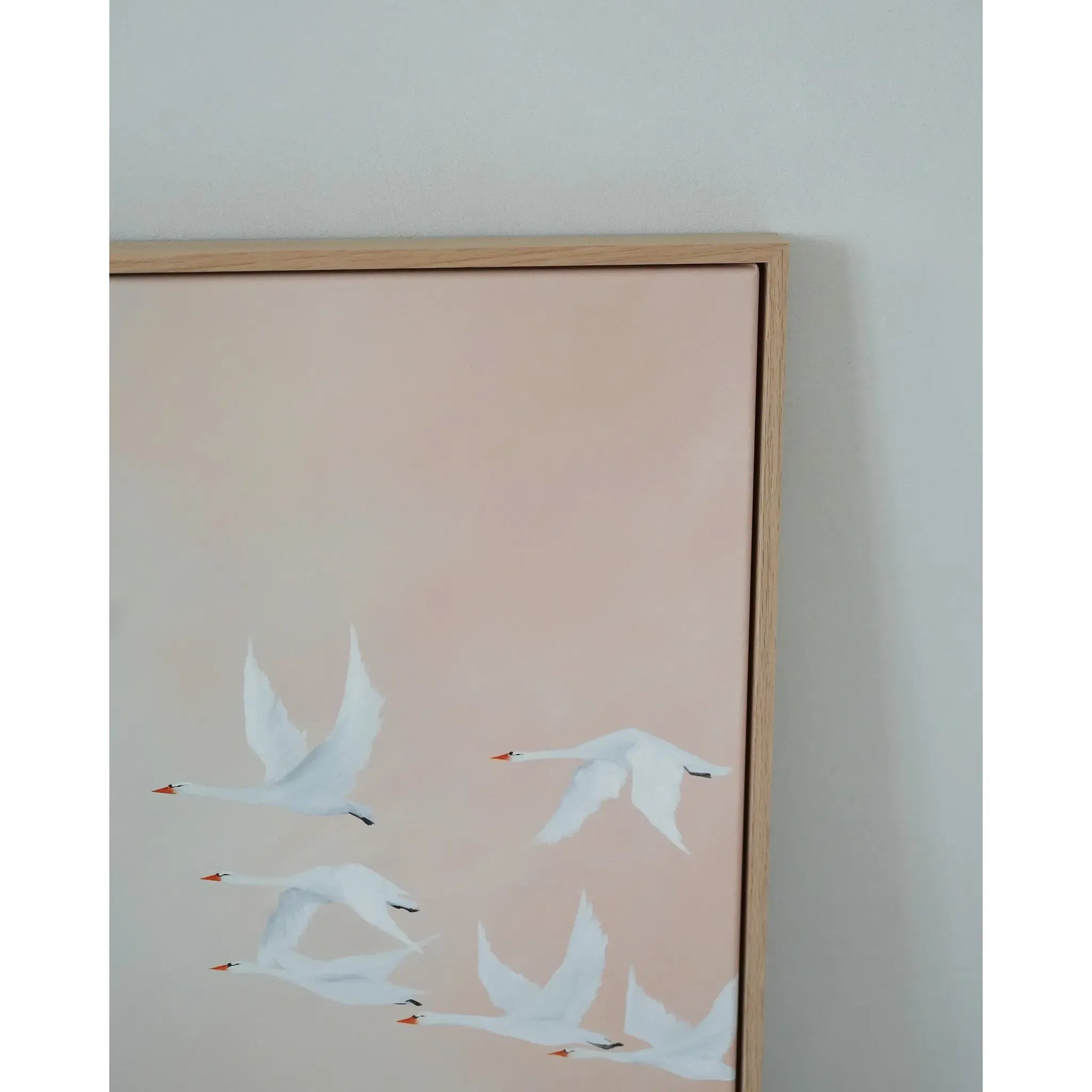 Leaving My Thoughts Behind, Lærredstryk Malene Georgsen