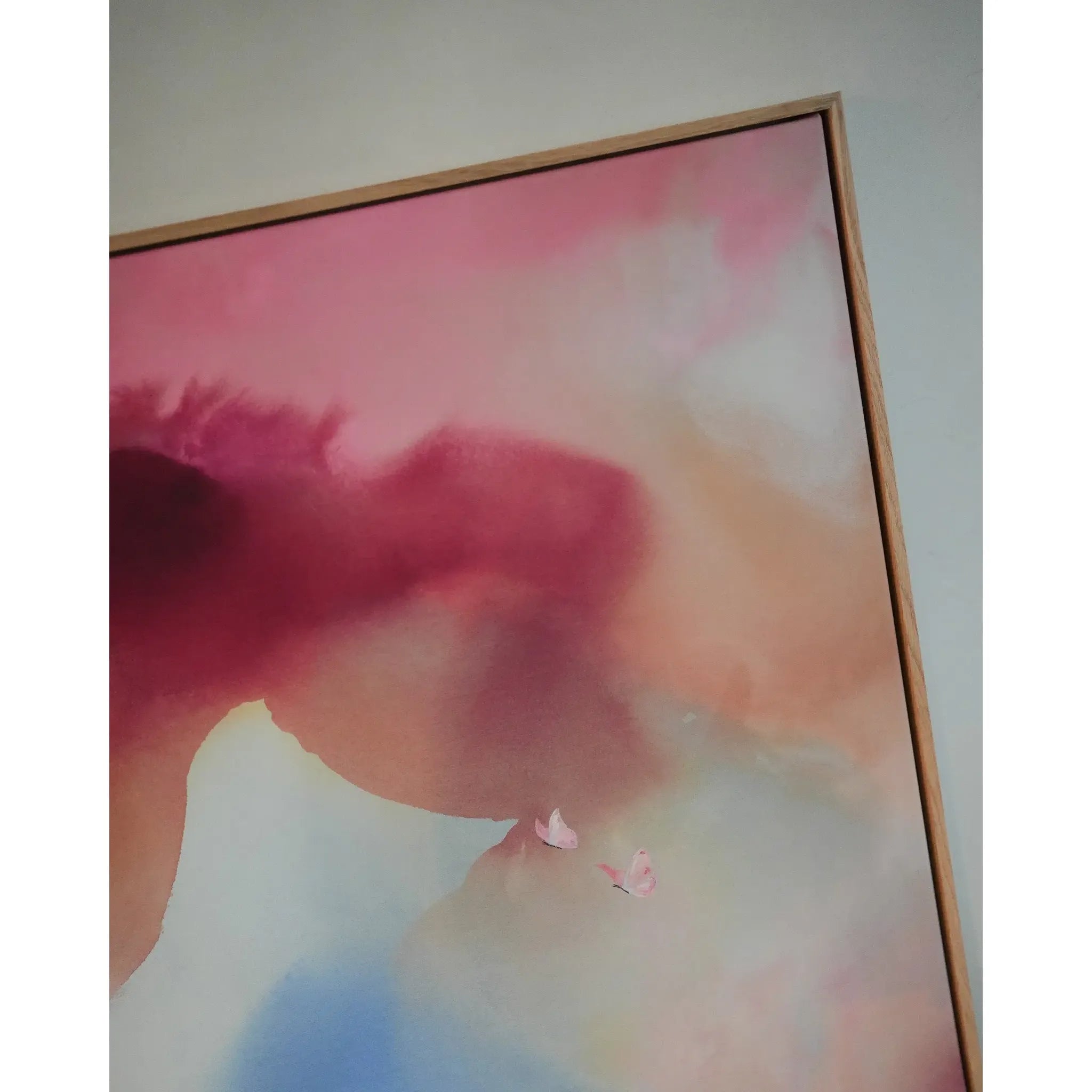 If We Were Butterflies, Limited lærredstryk (SOLD OUT) Malene Georgsen
