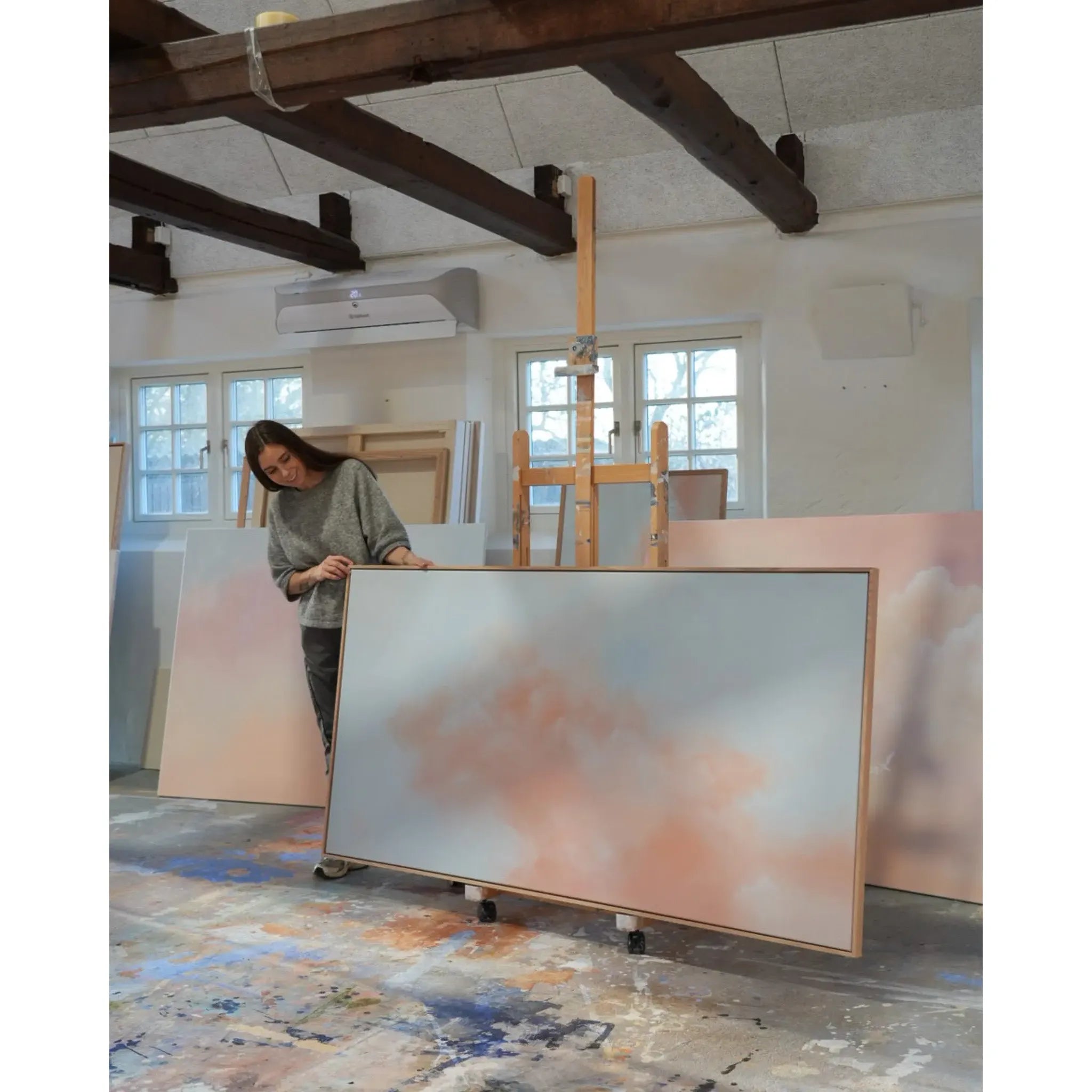 CLOUD9, Lærredstryk - Limited Edition Malene Georgsen