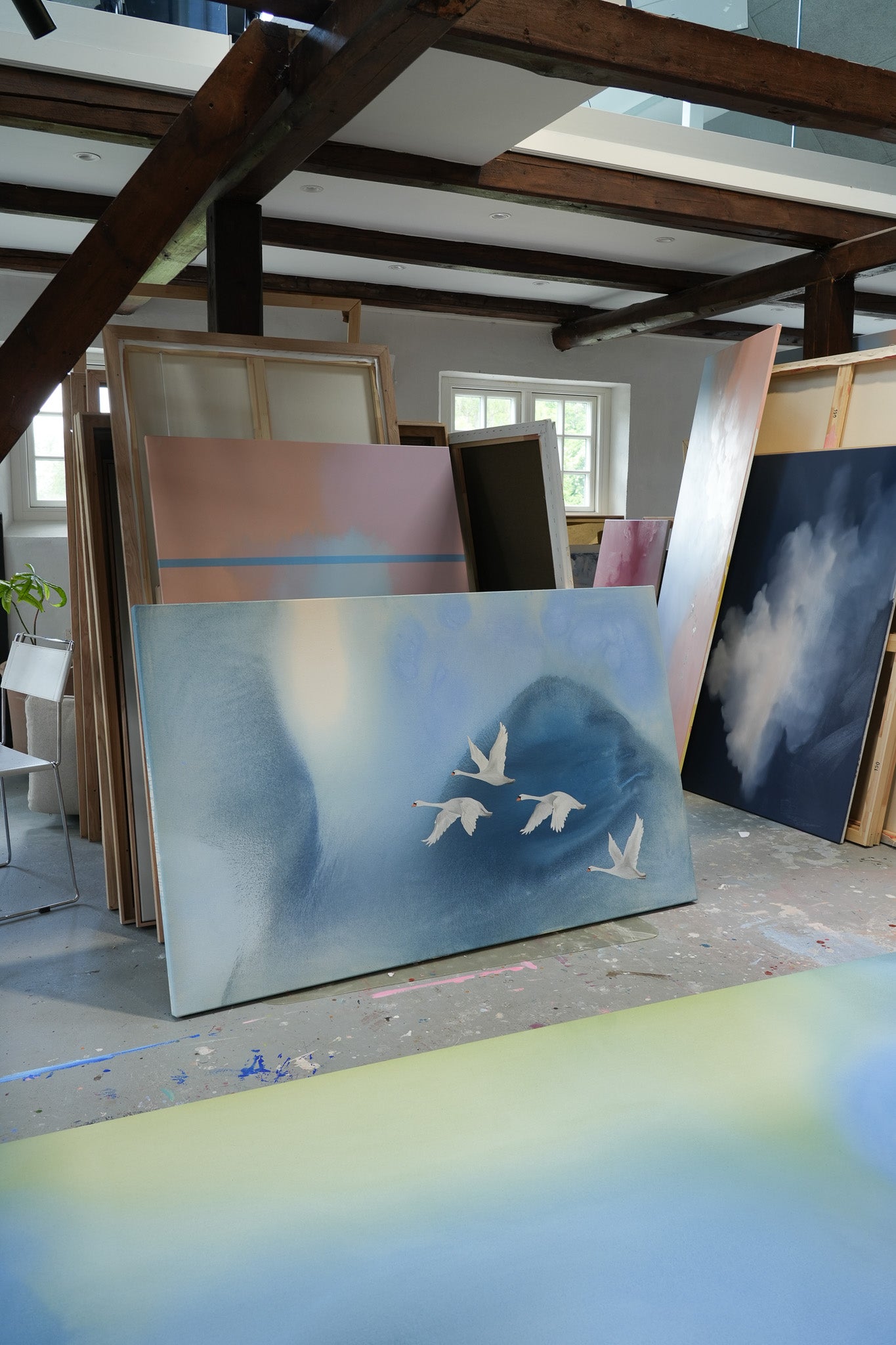 Big Dreams, Blue Skies, Original Painting