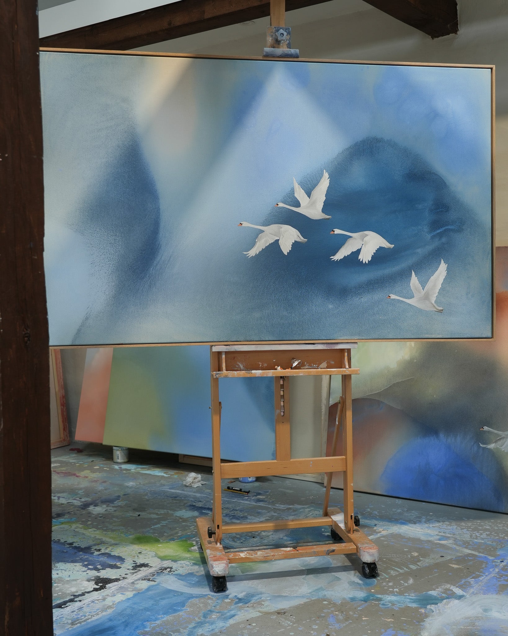 Big Dreams, Blue Skies, Original Painting