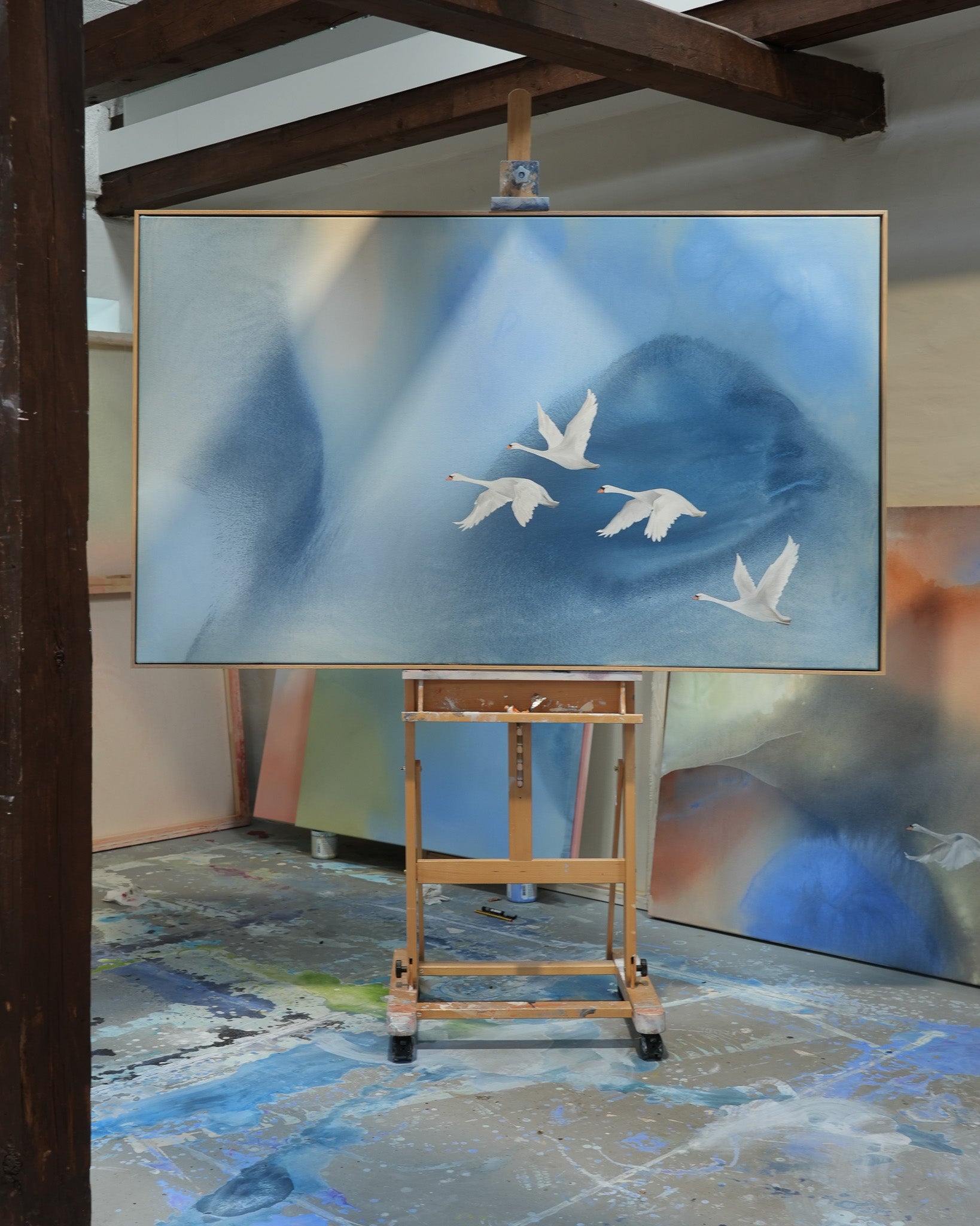 Big Dreams, Blue Skies, Original Painting