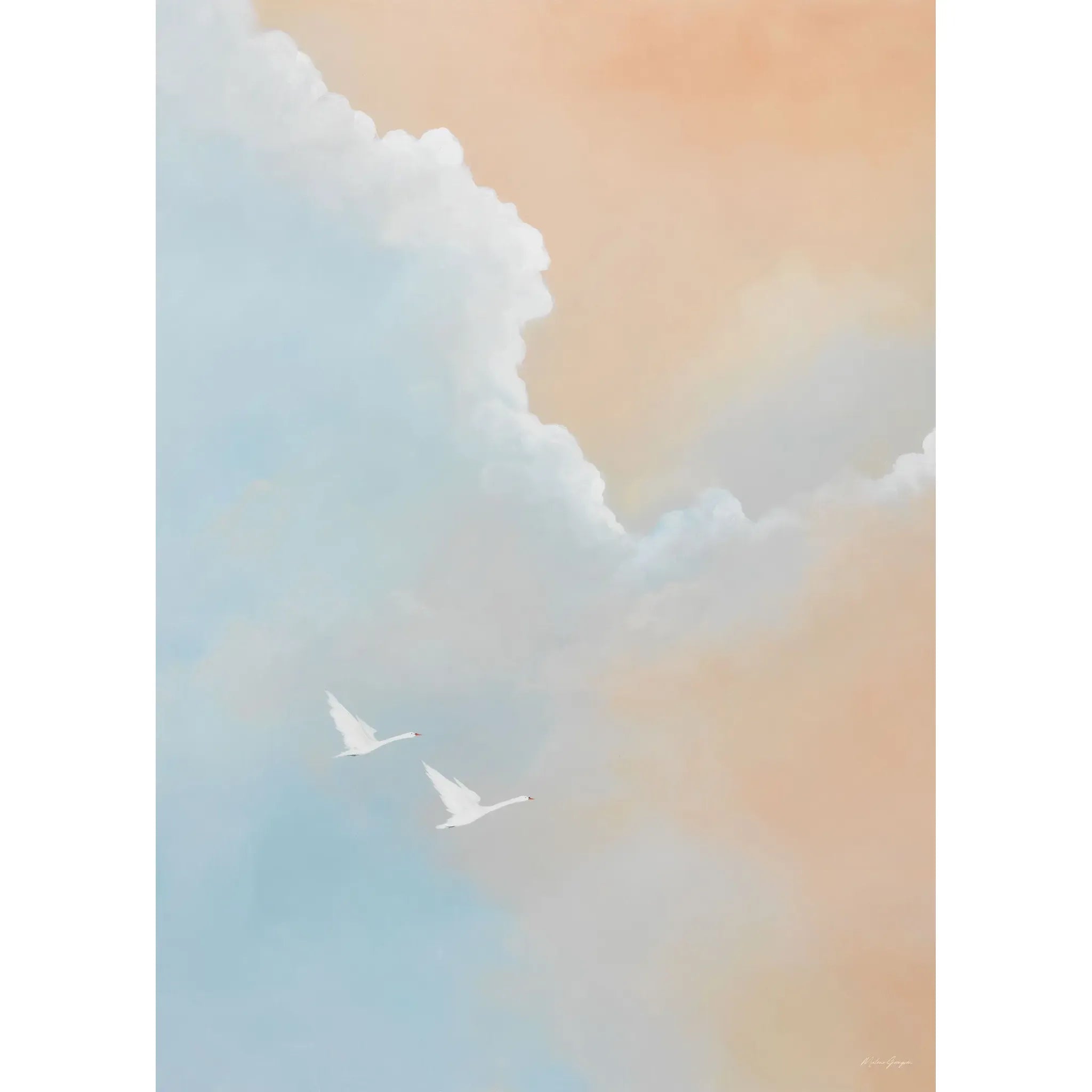 July, Kunstprint Malene Georgsen