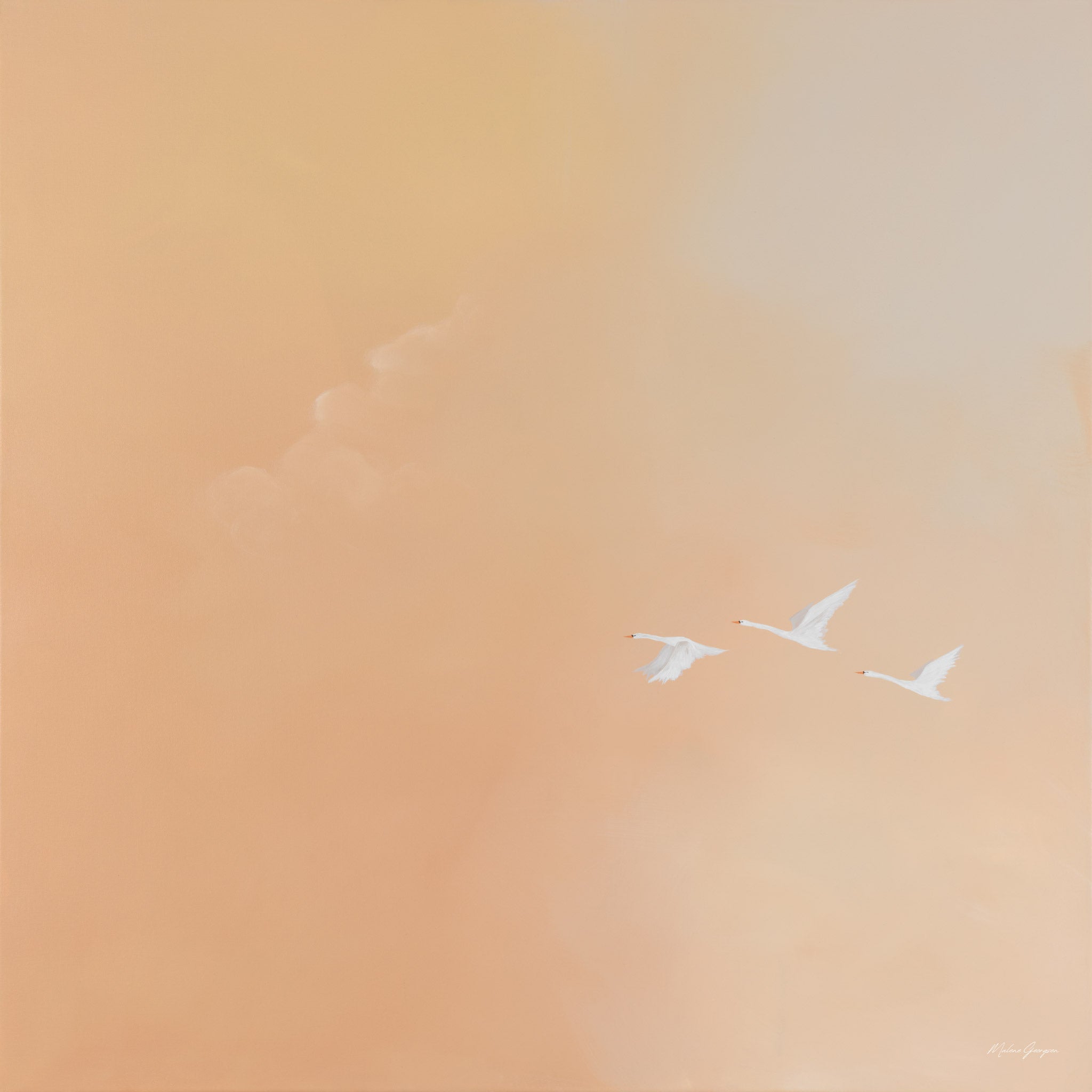 Warmer Days, Kunstprint Malene Georgsen