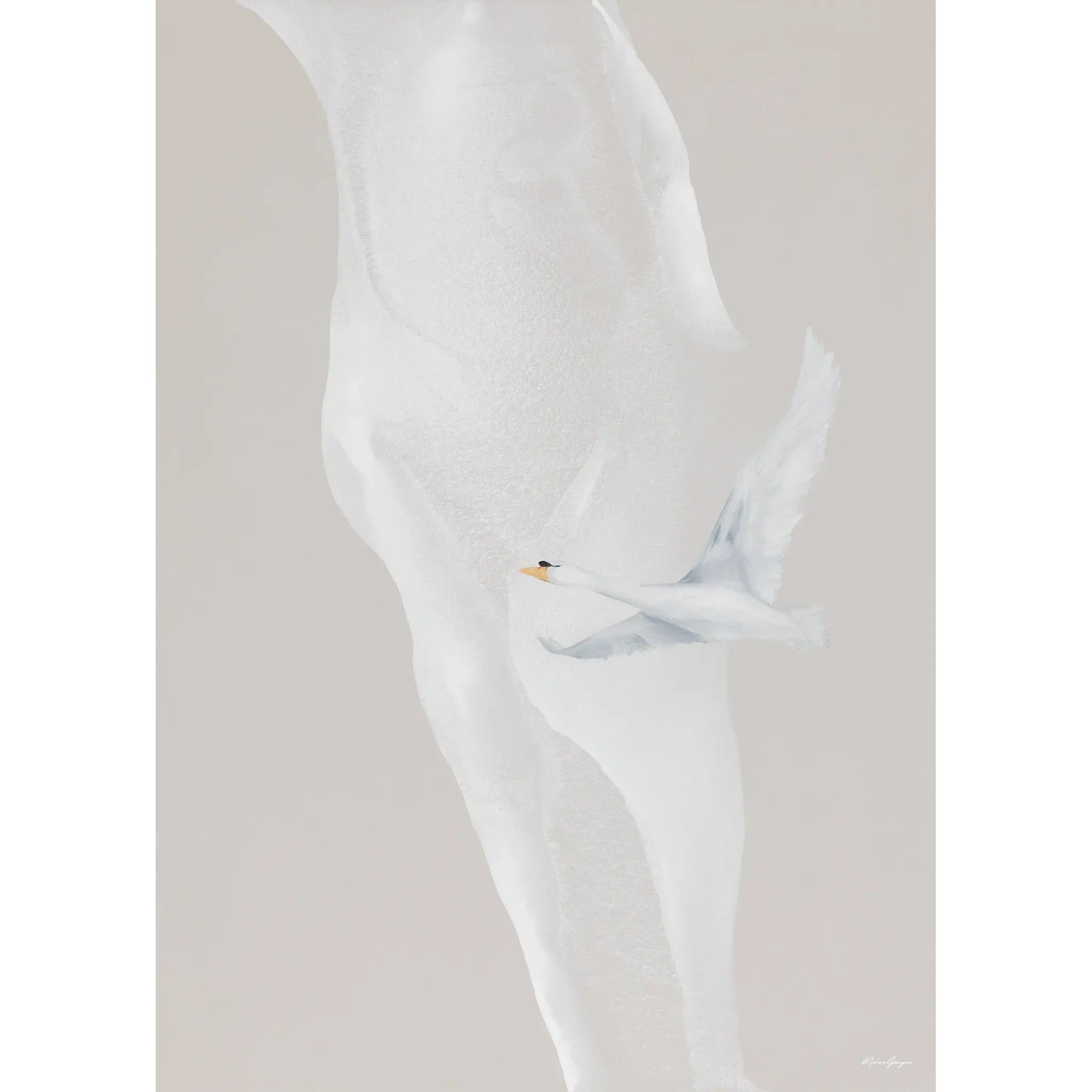 Wings Of Courage, Lærredstryk Malene Georgsen