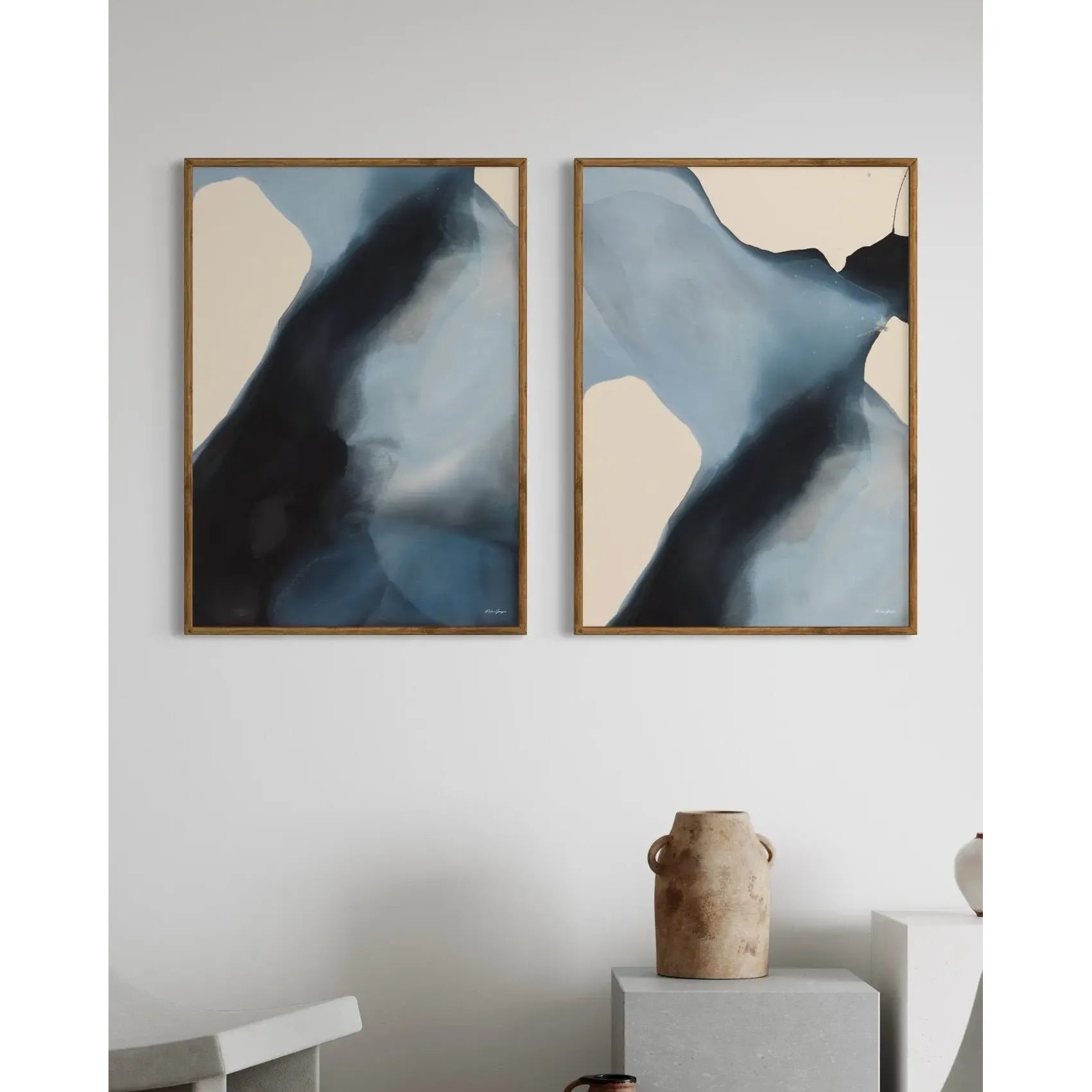 Wabi Sabi 01, Kunstprint Malene Georgsen