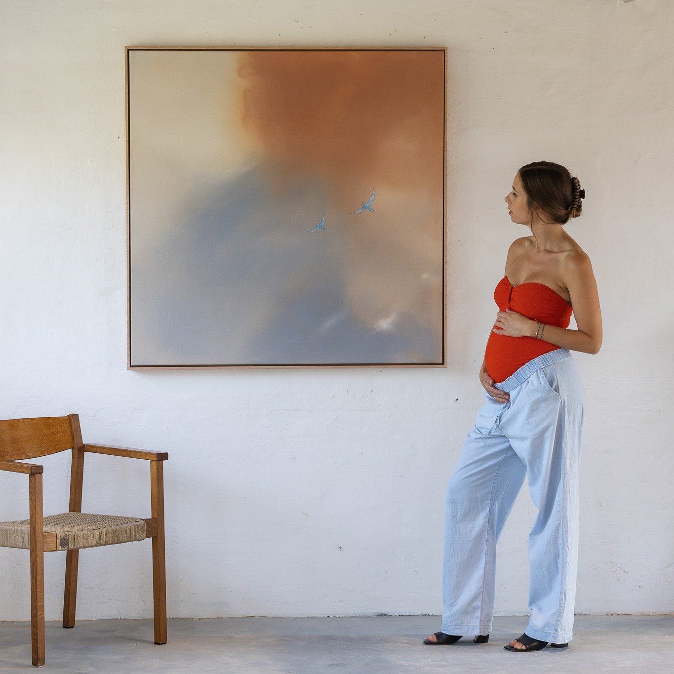 Summer Storm, No 3, Original Malene Georgsen