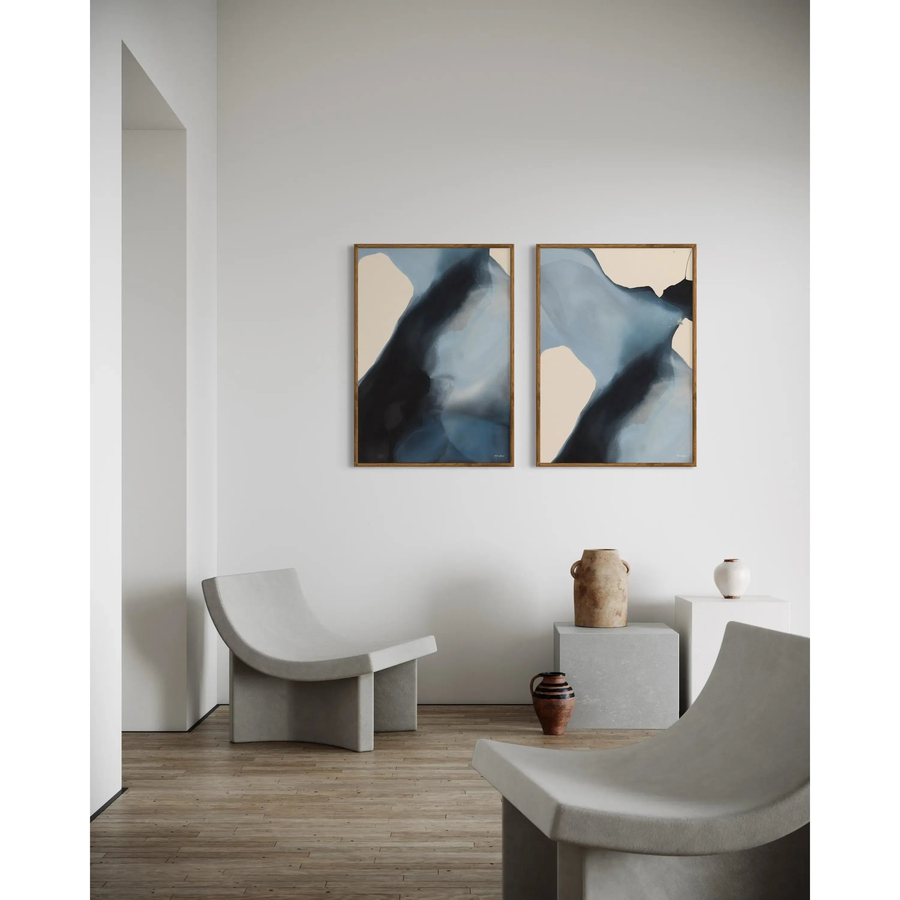 Wabi Sabi 01, Kunstprint Malene Georgsen