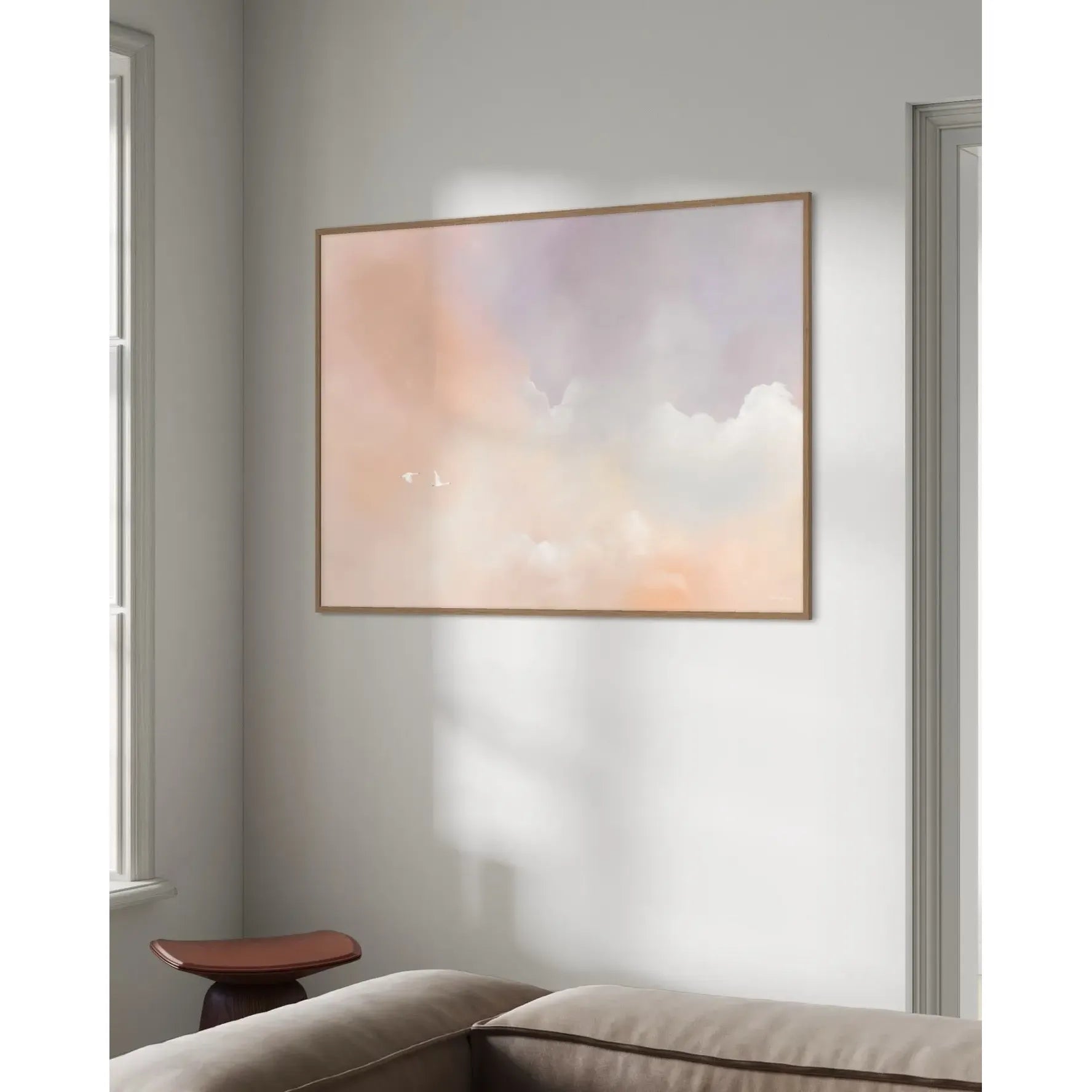 Magical Sunset Sky, Kunsttryk Malene Georgsen