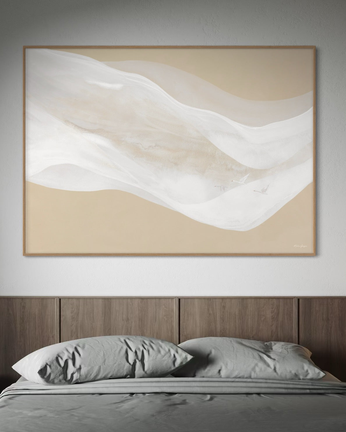 The Future Is Soft No. 2, Kunstprint Malene Georgsen
