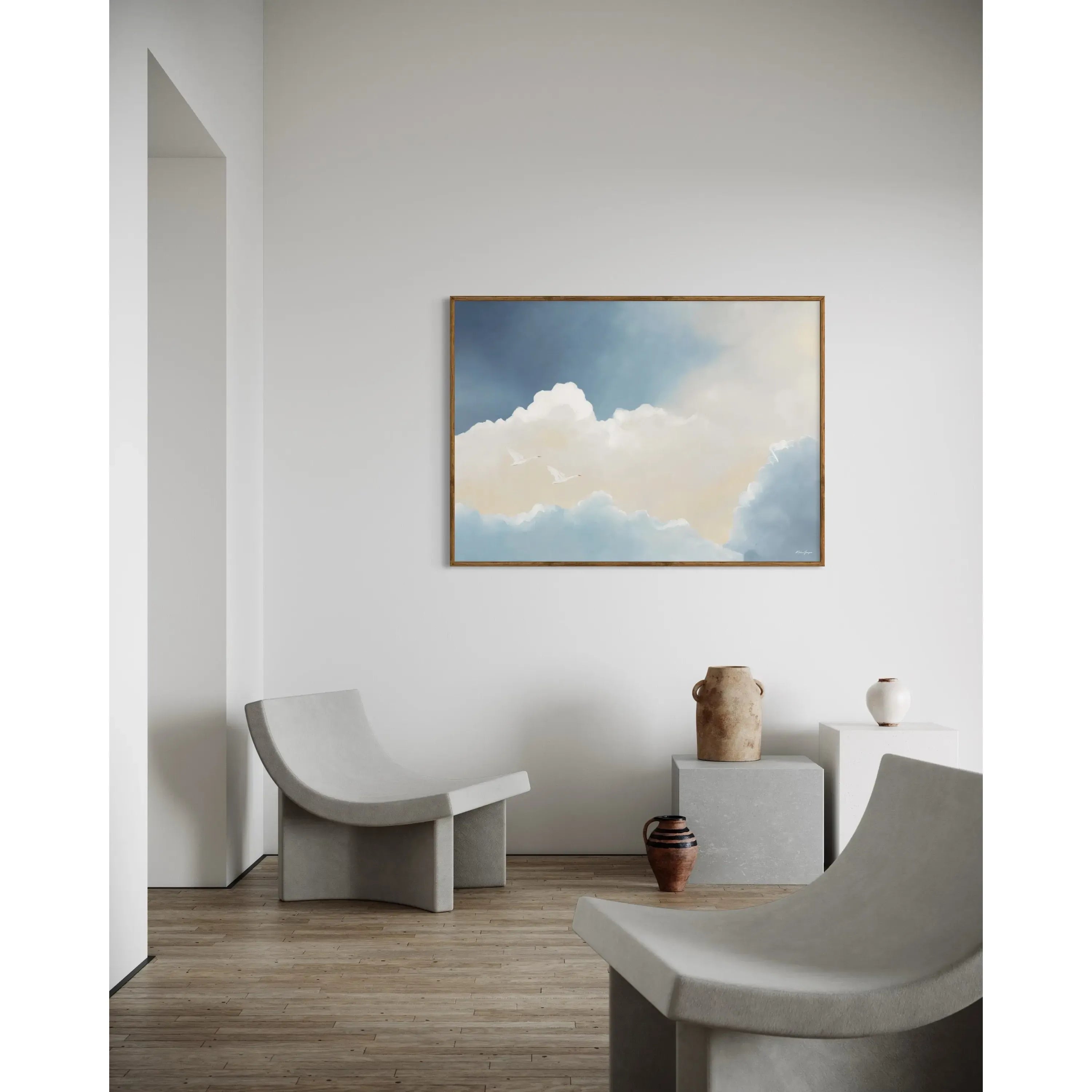 Step By Step, Kunstprint Malene Georgsen