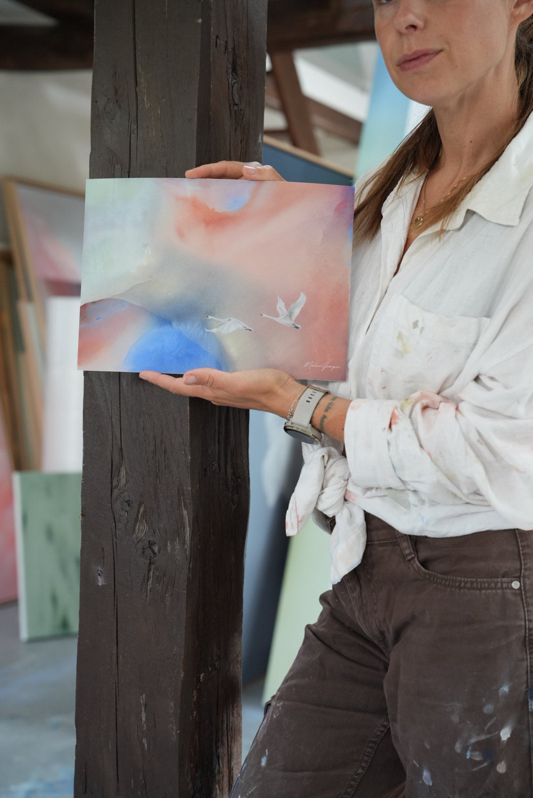Soft Colors, Soft Life. Gratis A4 Kunsttryk ved køb