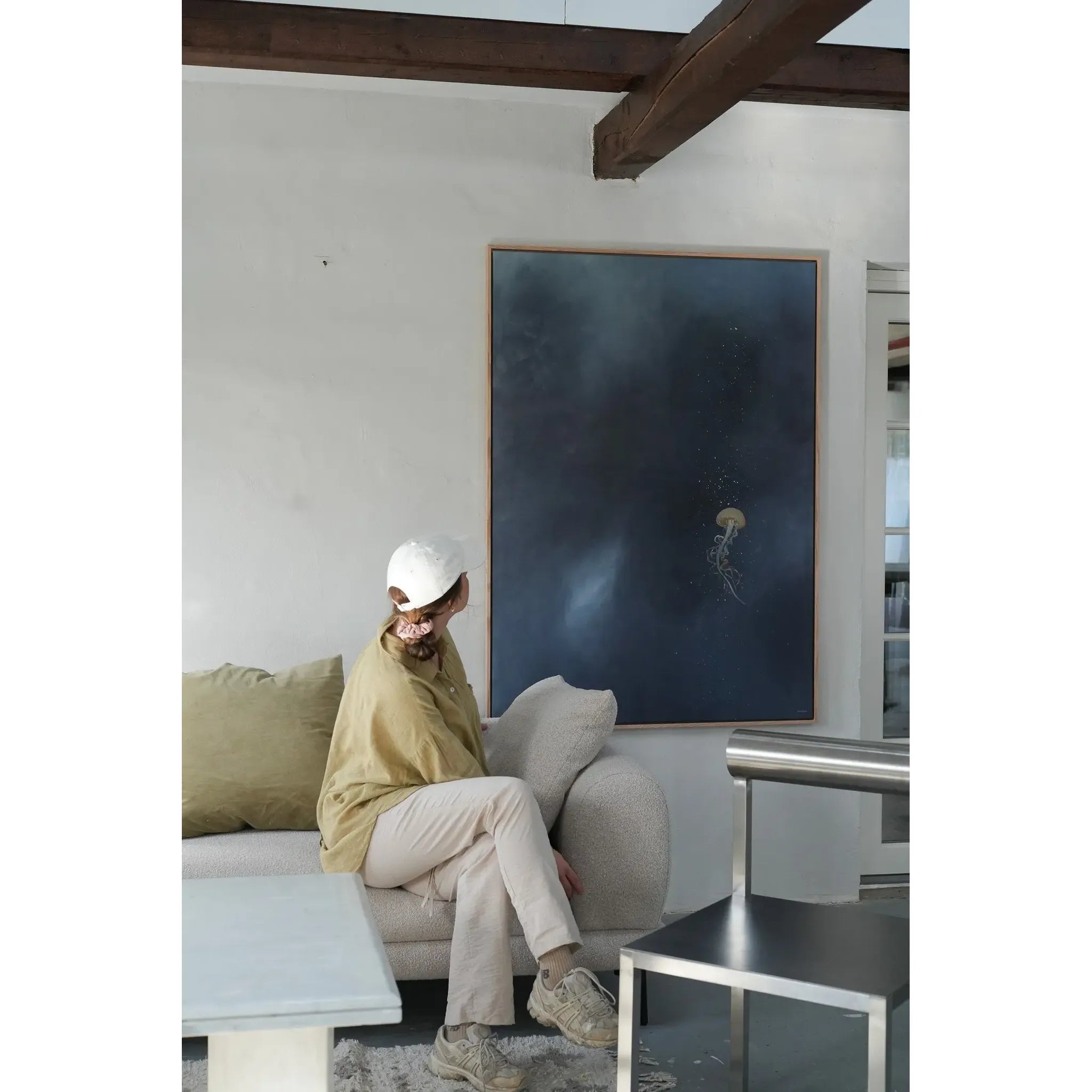 Visible Invisible, Lærredstryk Malene Georgsen