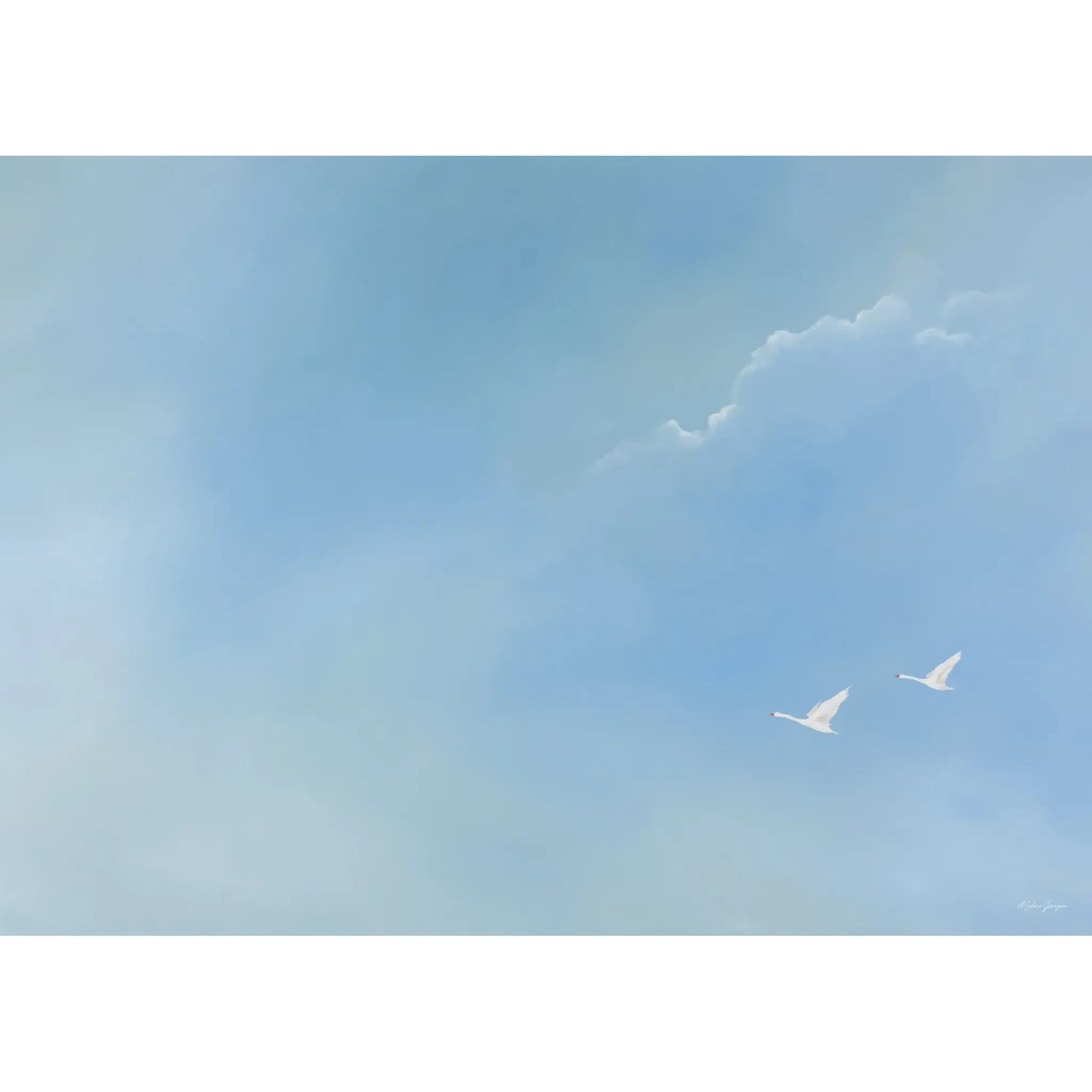September Sky, Kunsttryk Malene Georgsen