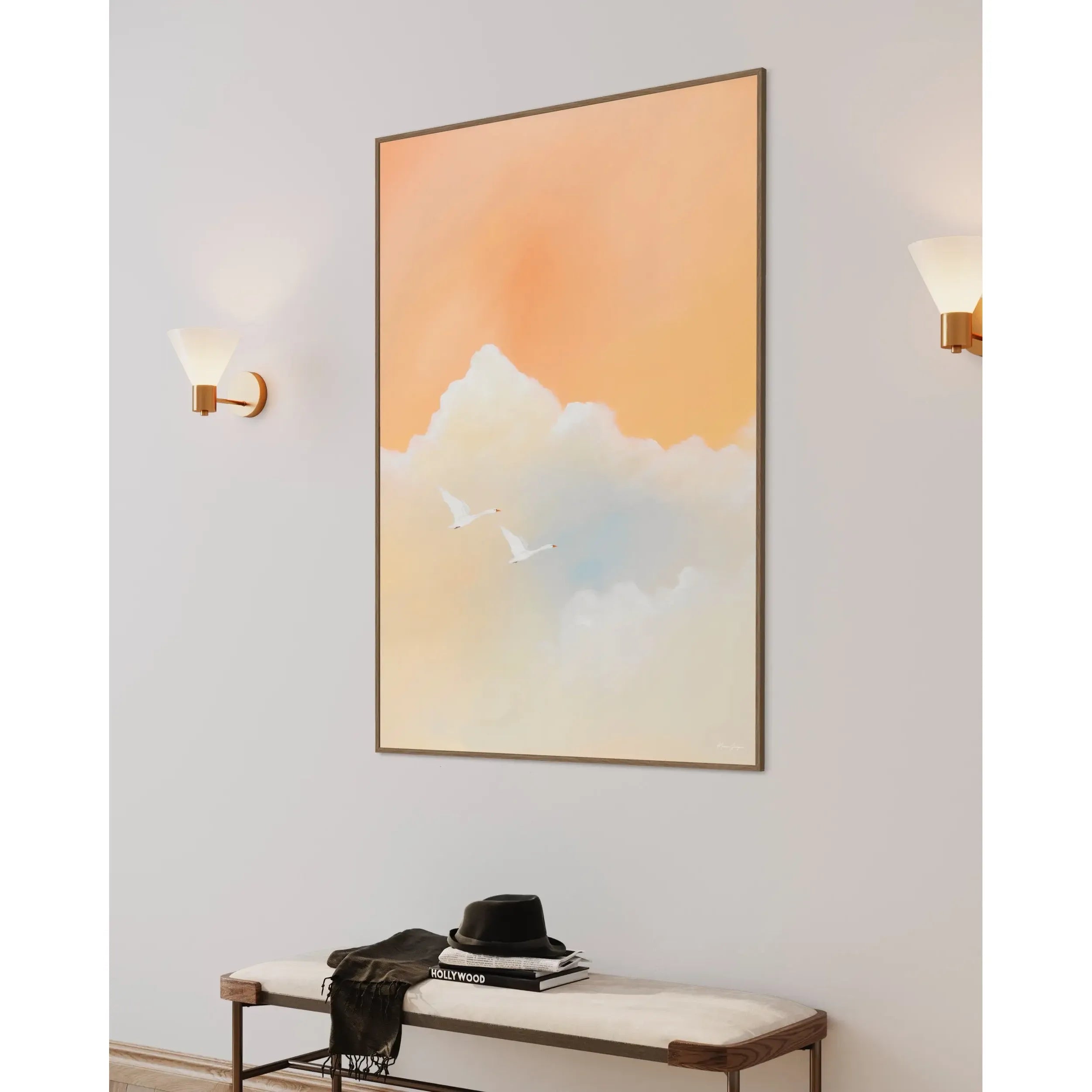 In Love With Sunsets, Kunstprint Malene Georgsen