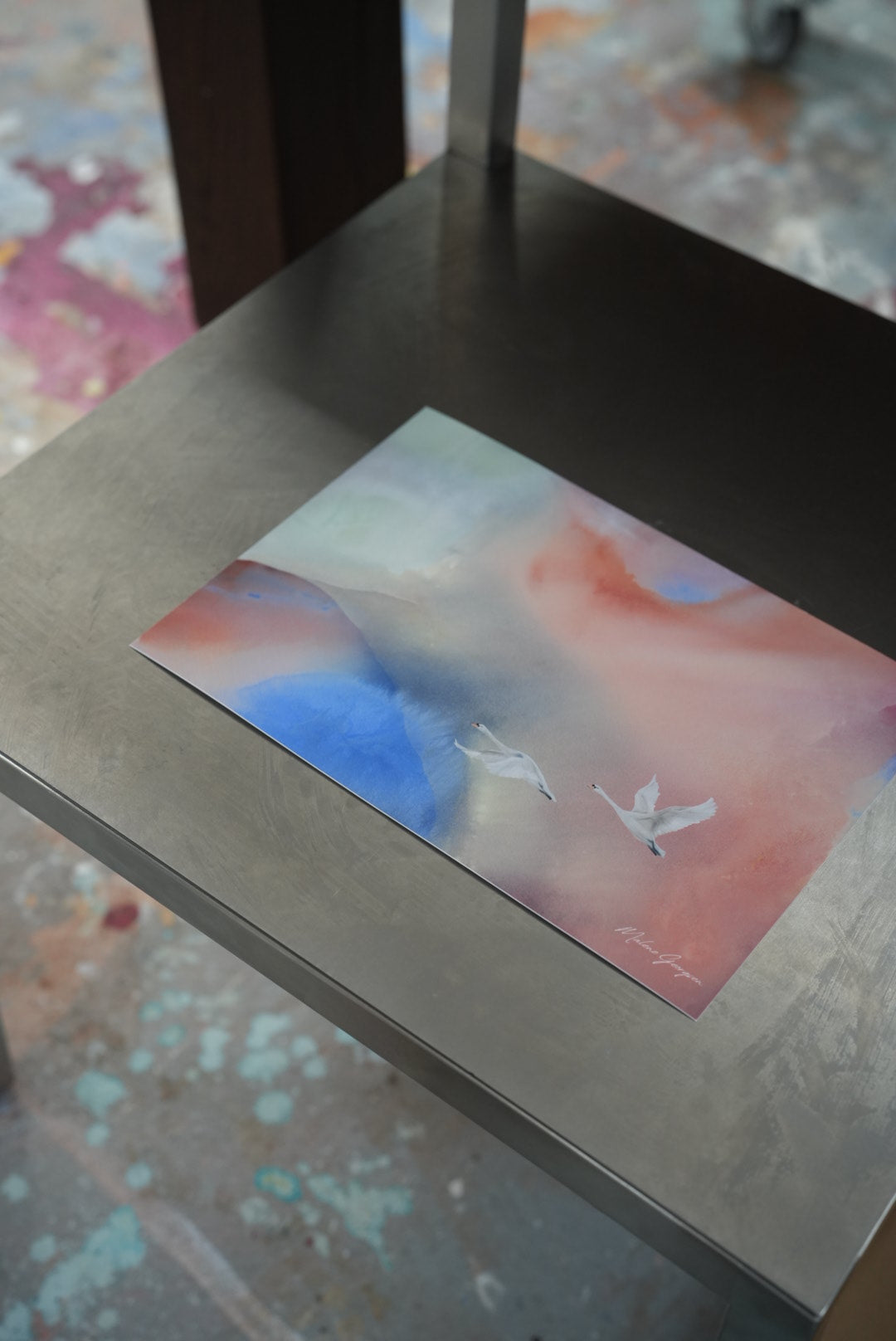 Soft Colors, Soft Life. Gratis A4 Kunsttryk ved køb