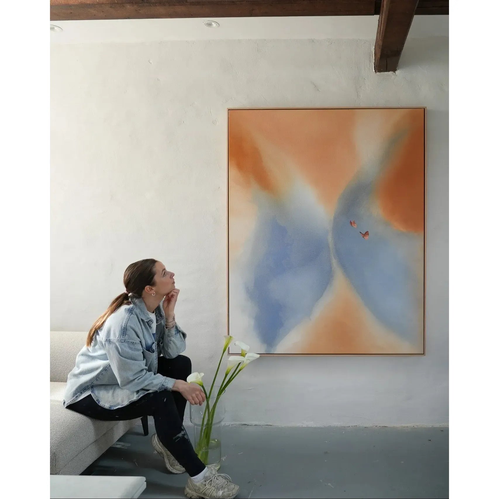 Butterfly Muse, Originalt kunstværk Malene Georgsen