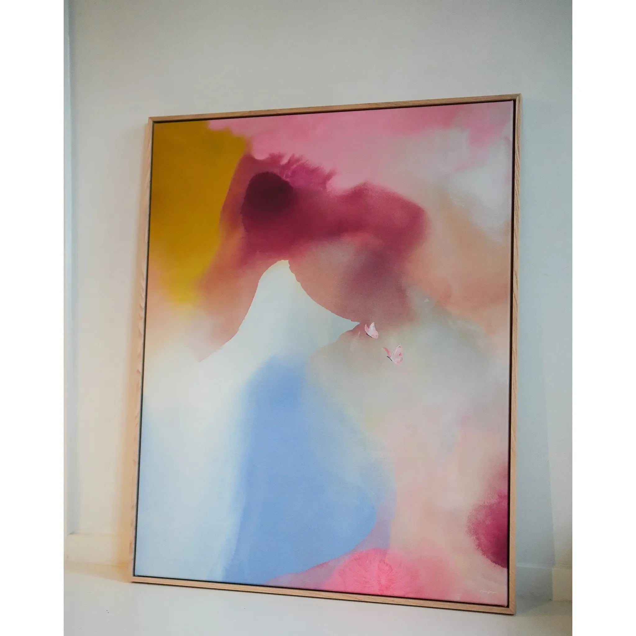 If We Were Butterflies, Limited lærredstryk (SOLD OUT) Malene Georgsen