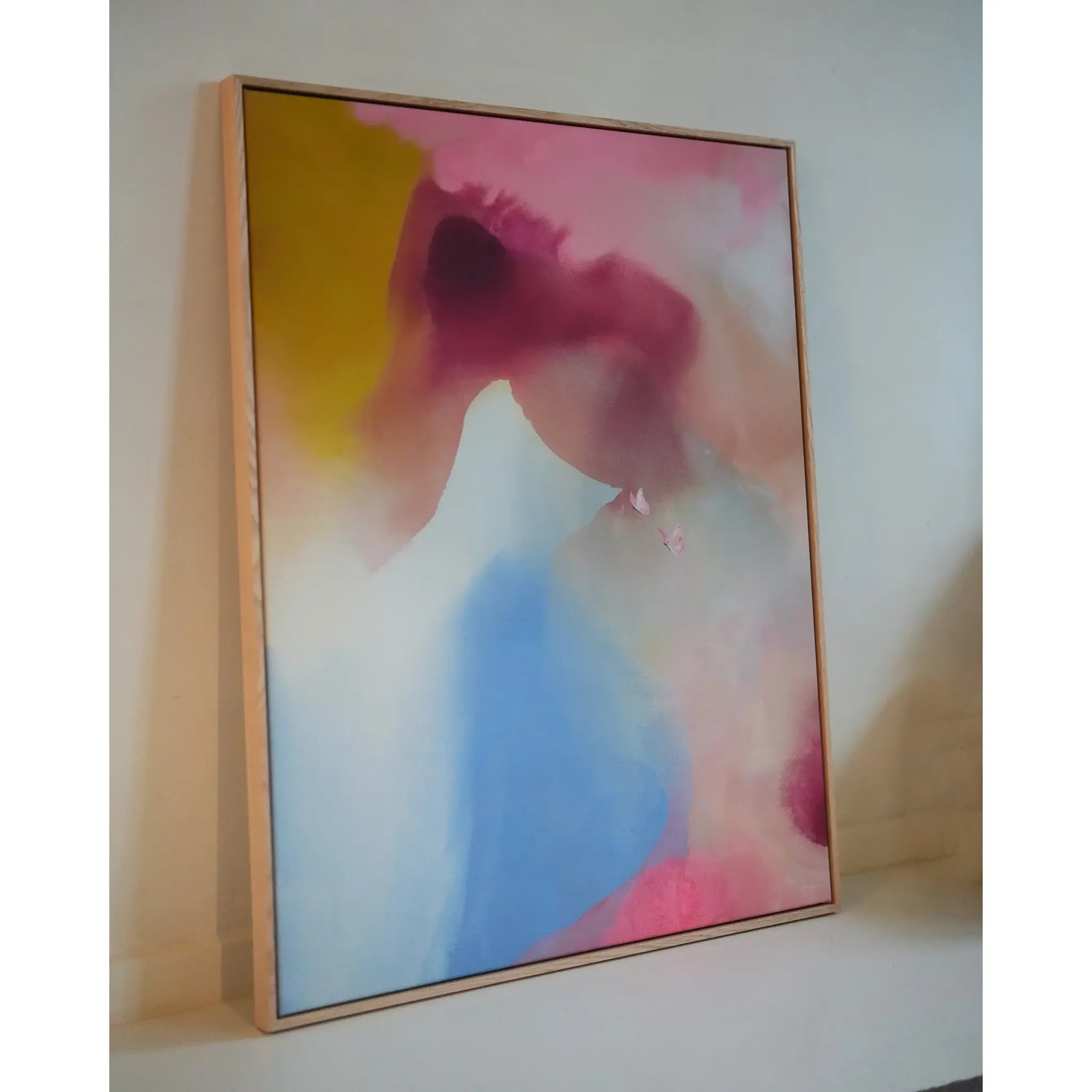 If We Were Butterflies, Limited lærredstryk (SOLD OUT) Malene Georgsen