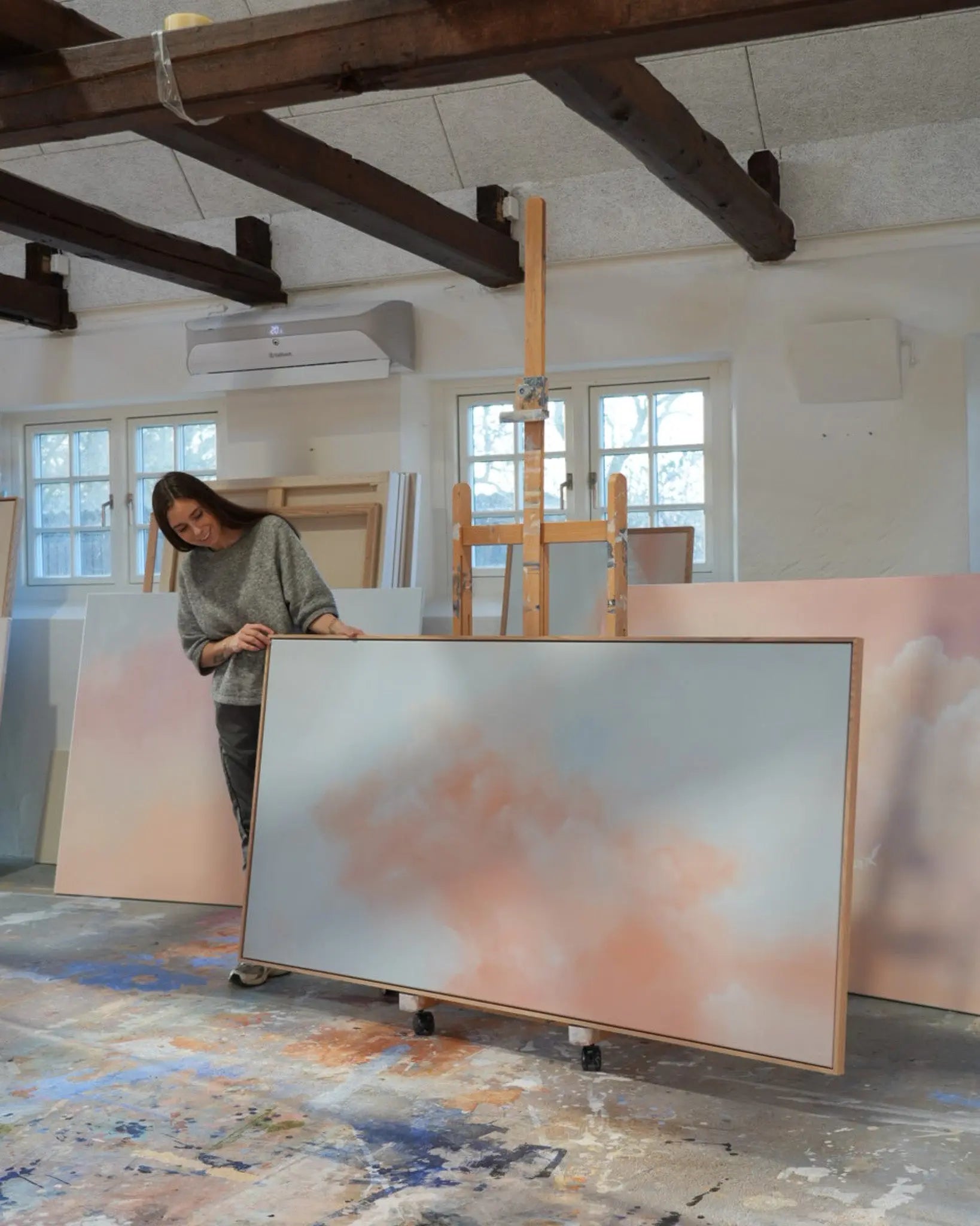 CLOUD9, Lærredstryk - Limited Edition Malene Georgsen