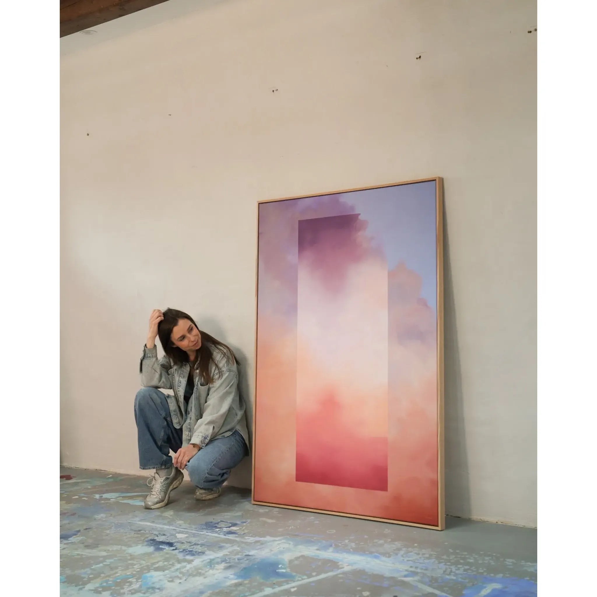 Portal Of Vitality, Lærredstryk. Limited Malene Georgsen