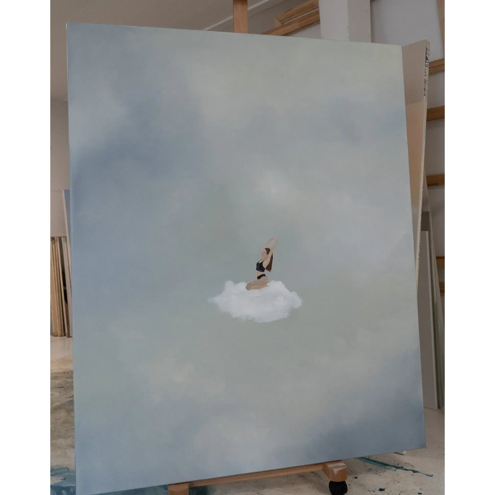 Living On A Cloud, Originalt kunstværk Malene Georgsen