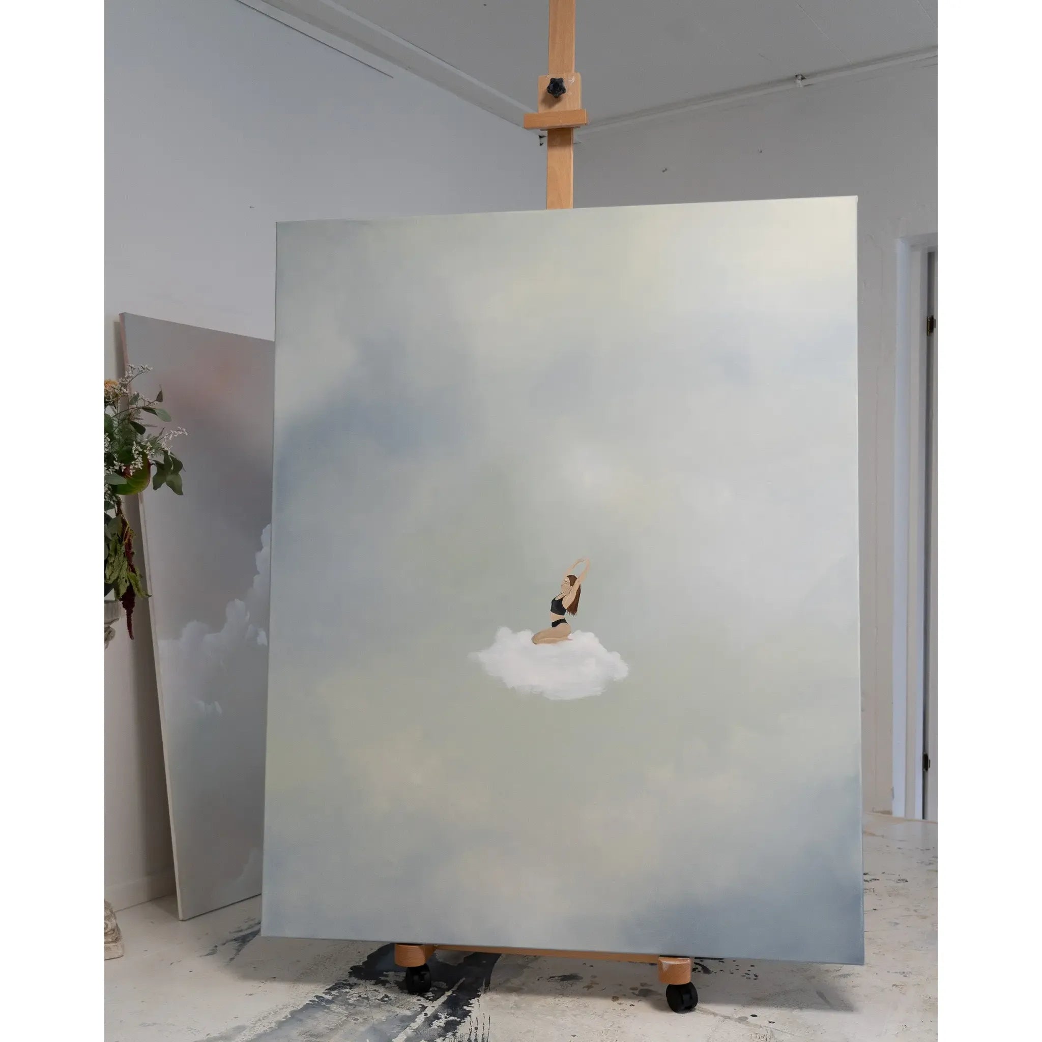 Living On A Cloud, Originalt kunstværk Malene Georgsen