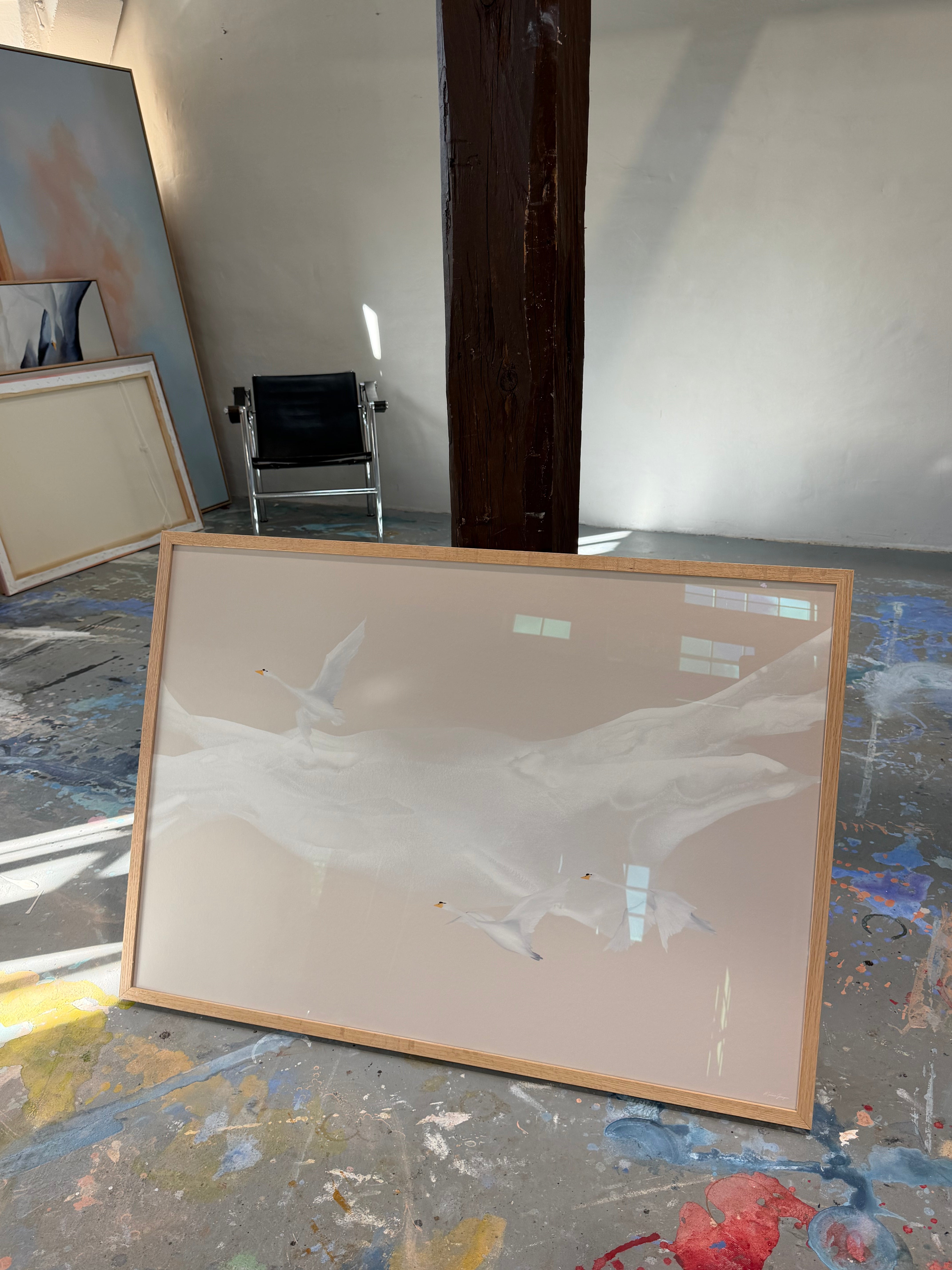 Calm Away, Kunsttryk, Indrammet