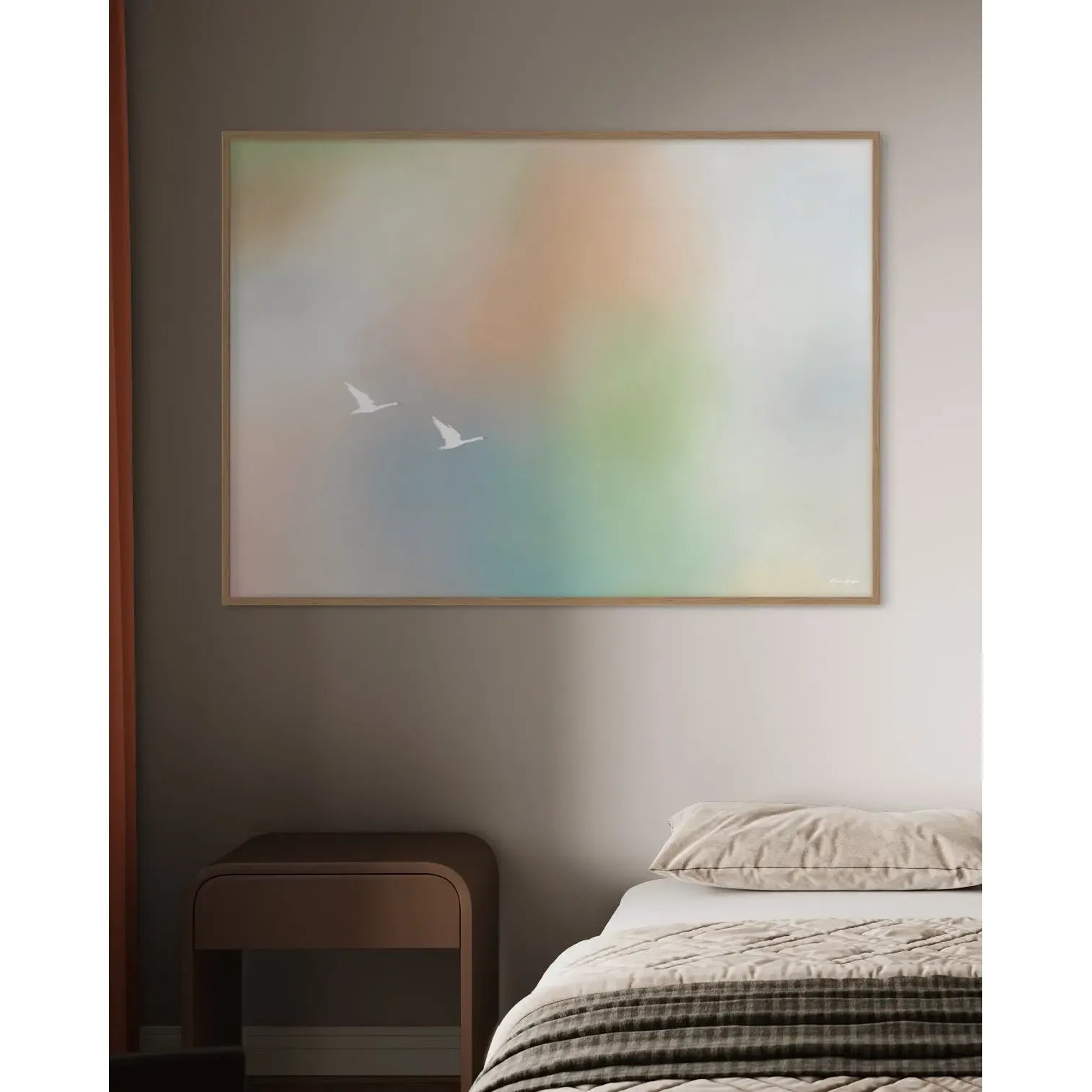 Happiness, Kunstprint Malene Georgsen