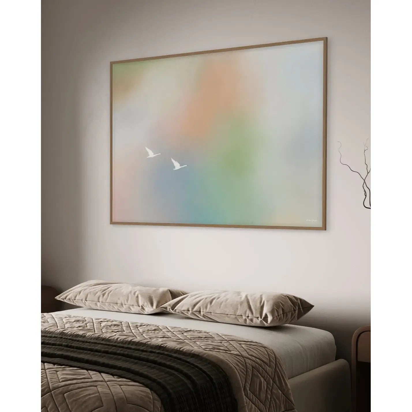 Happiness, Kunstprint Malene Georgsen
