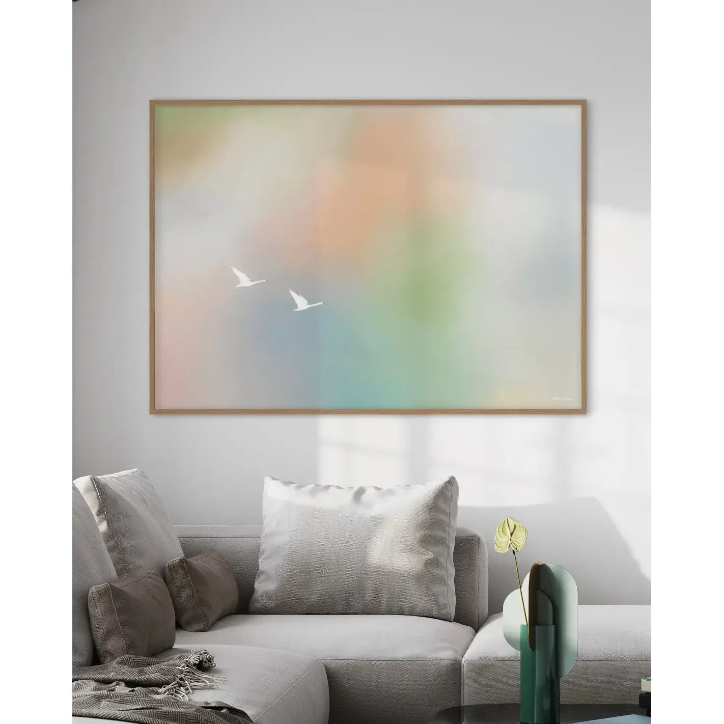 Happiness, Kunstprint Malene Georgsen